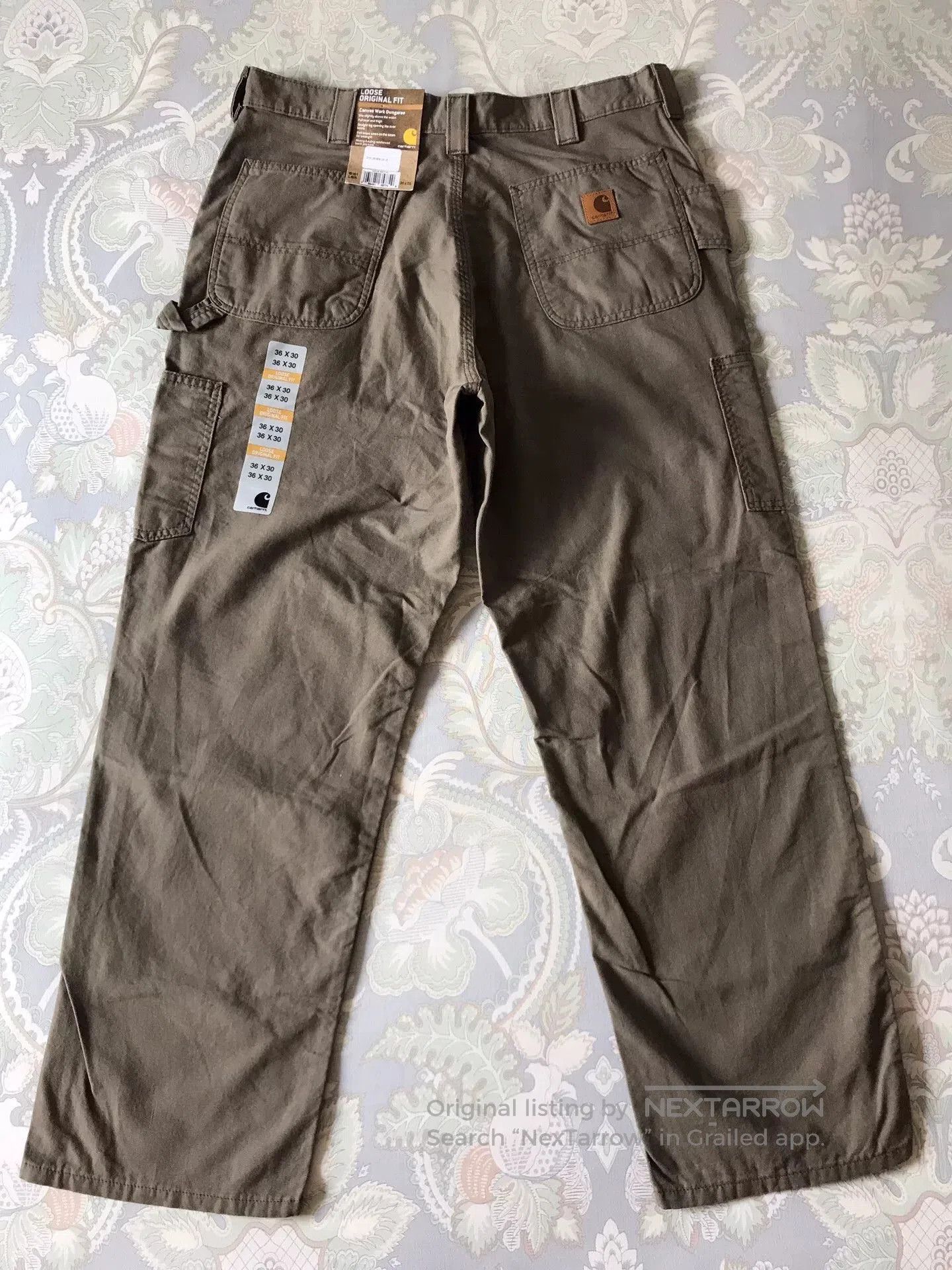 Carhartt Carhartt B151 LBR Canvas Work Pants. Size US 36 / EU 52 - 3 Thumbnail