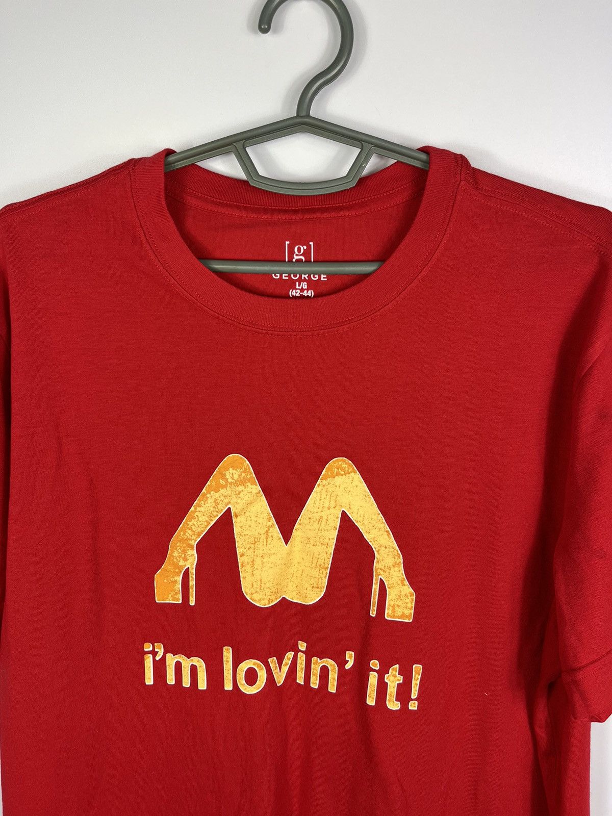 Other “I’m Lovin’ It” McDonalds Porn Humor Adult T-Shirt Size US L / EU 52-54 / 3 - 2 Thumbnail