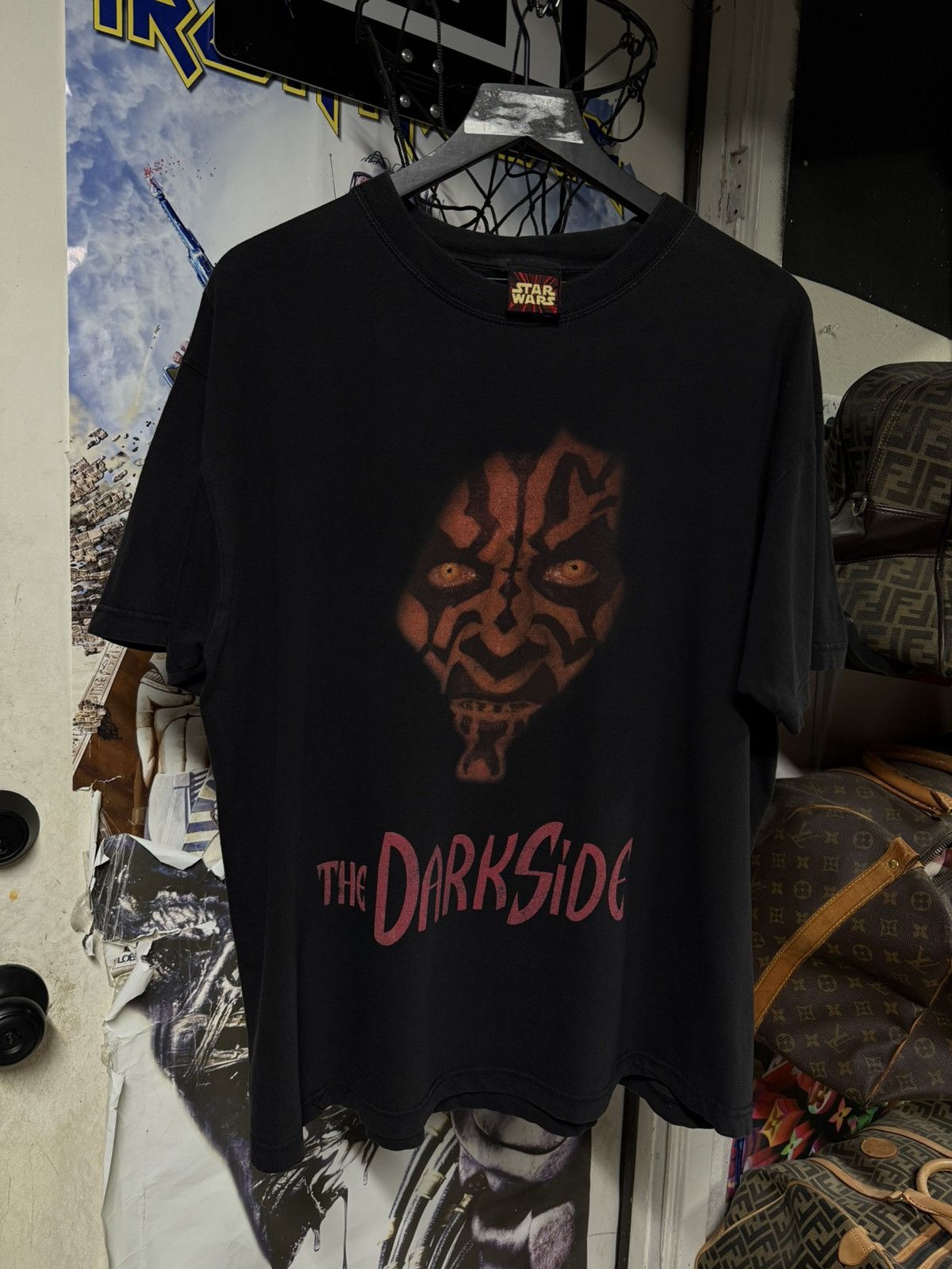 Vintage Vintage 90’s Darth Maul T-Shirt Vtg Star Wars Movie Tee XL Size US XL / EU 56 / 4 - 1 Thumbnail