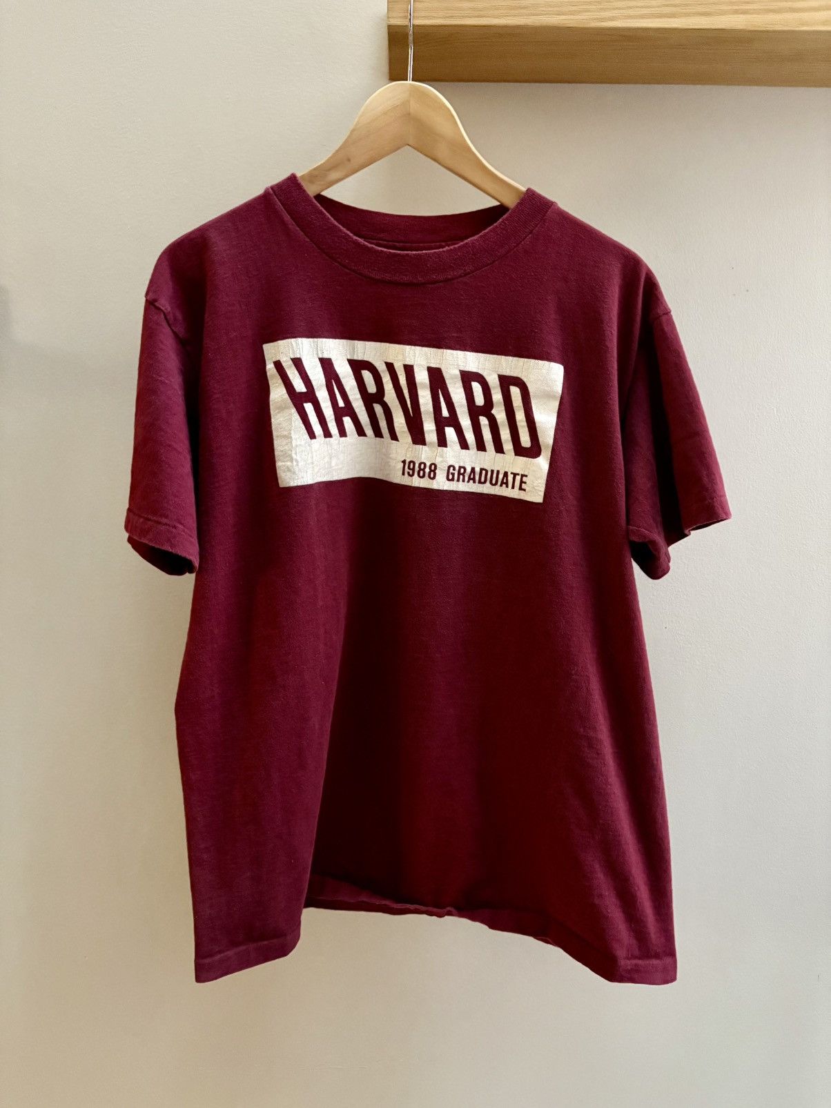 Champion Harvard University 1988 Graduate VTG Champion t-shirt XL Size US XL / EU 56 / 4 - 1 Thumbnail