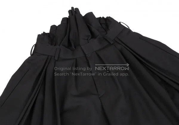 Comme des Garcons Comme Des Garcons size S Black vintage high-waisted harem Size 25" / US 0 / IT 36 - 6 Thumbnail