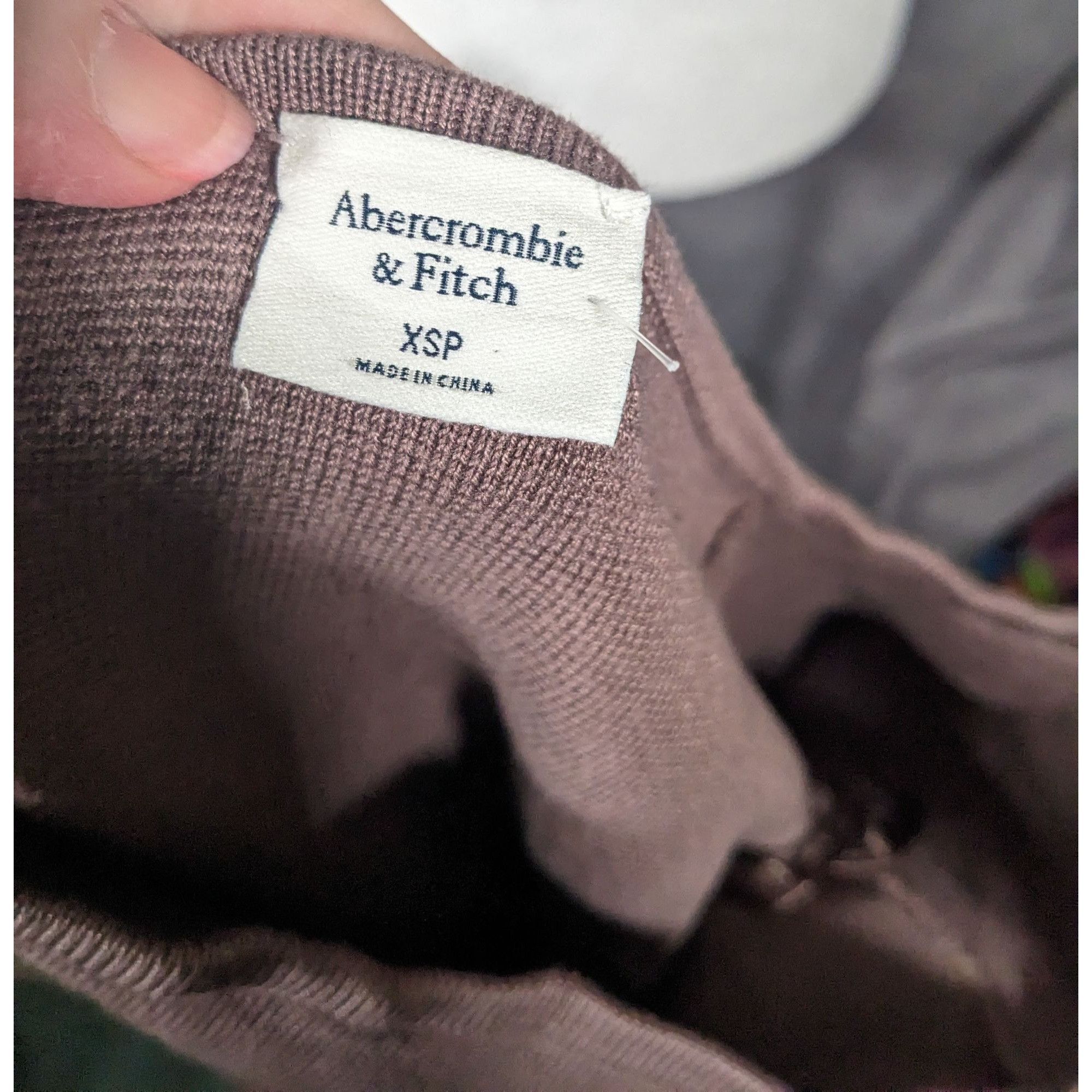 Abercrombie & Fitch Abercrombie & Fitch Black Knit Faux Corset Waist Dress Size Size XS / US 0-2 / IT 36-38 - 7 Thumbnail