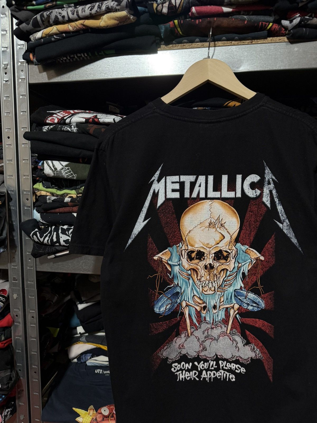 Band Tees Vintage Metallica And Justice for All Band Rock T-Shirt Y2K Size US L / EU 52-54 / 3 - 4 Thumbnail