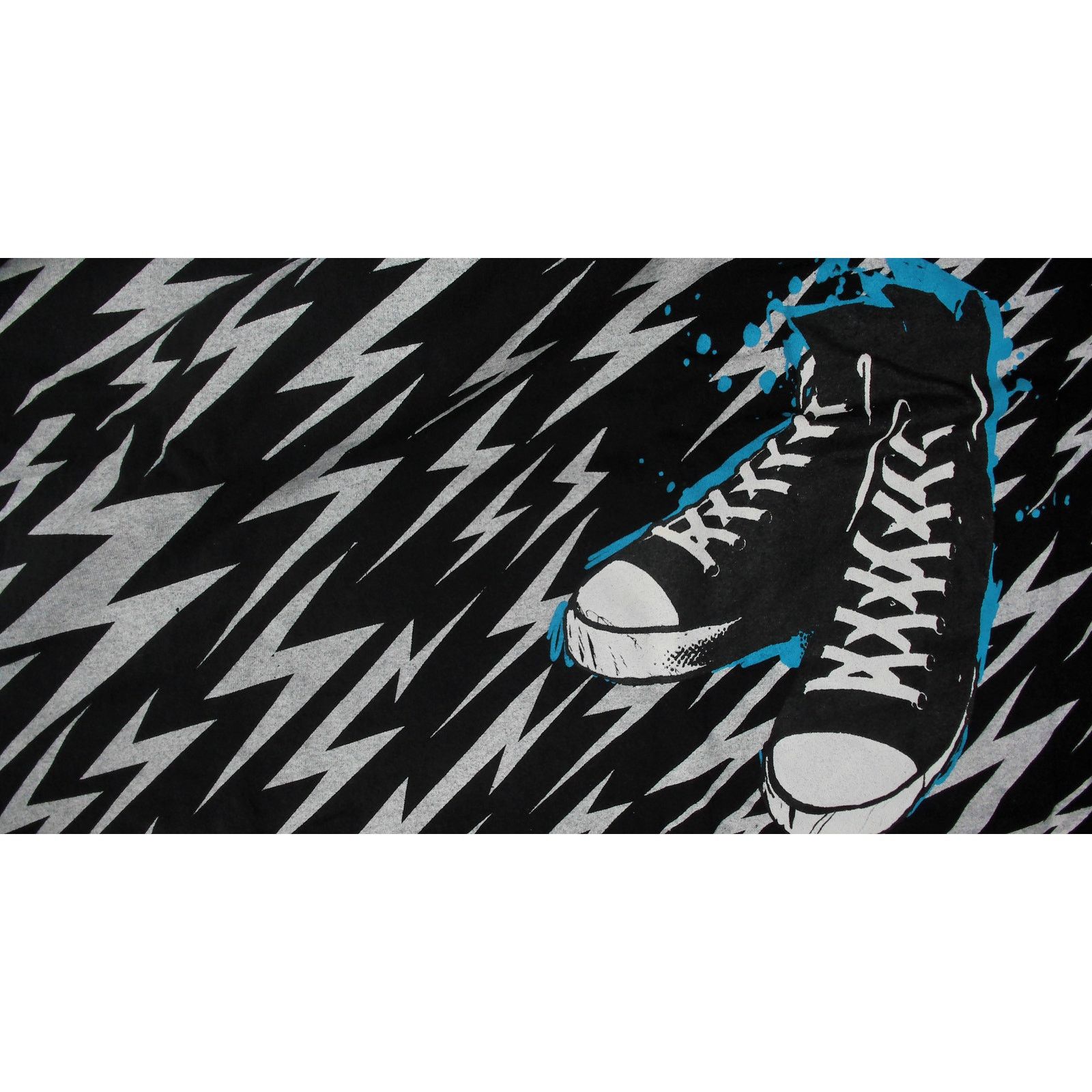 Anchor Blue Anchor Blue Y2K AOP Lightning Bolt Sneaker Tee Boxy 3XL Size US XXL / EU 58 / 5 - 8 Thumbnail