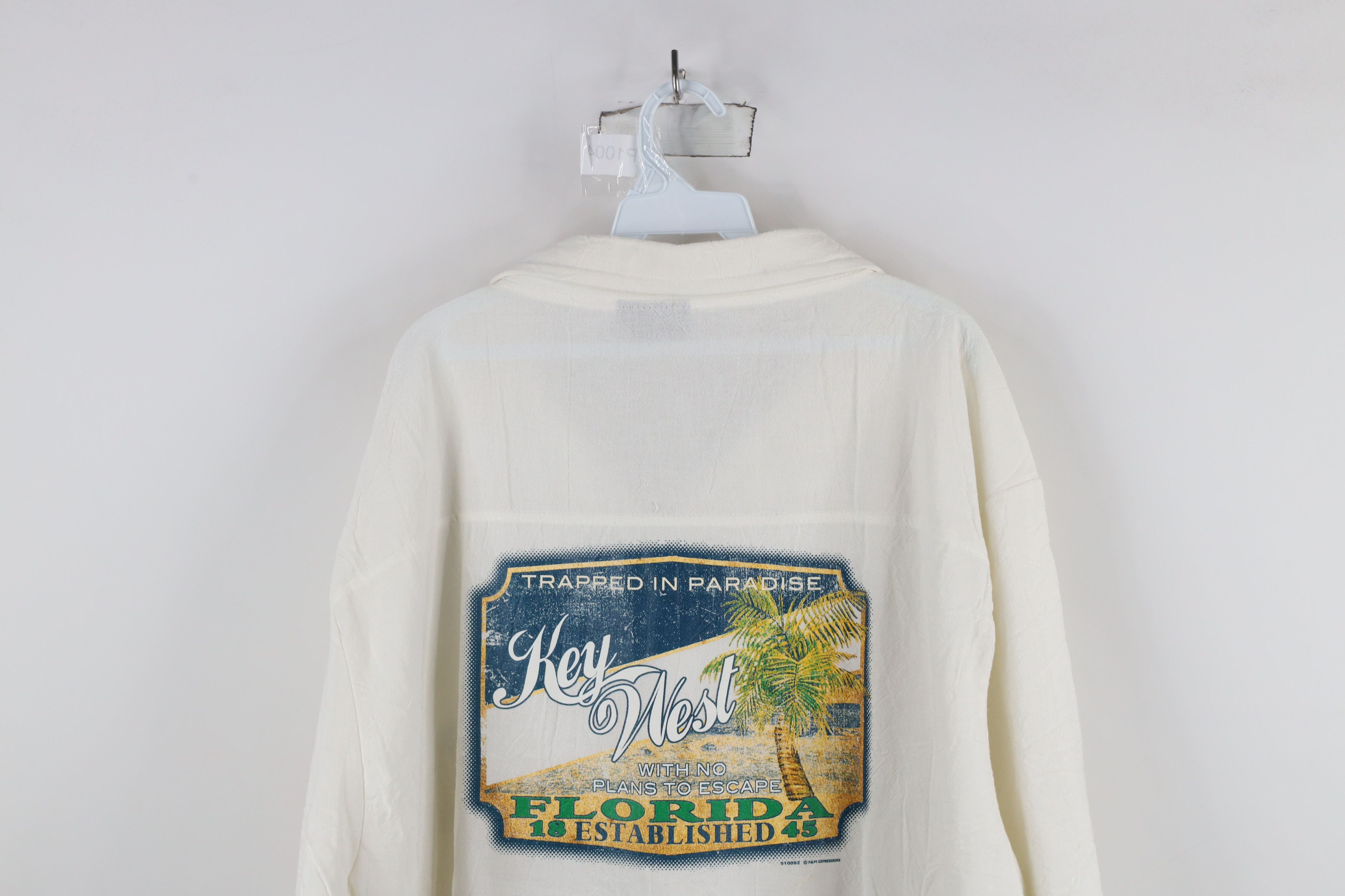 Vintage Vintage 90s Streetwear Key West Florida Button Shirt USA Size US XXL / EU 58 / 5 - 14 Thumbnail
