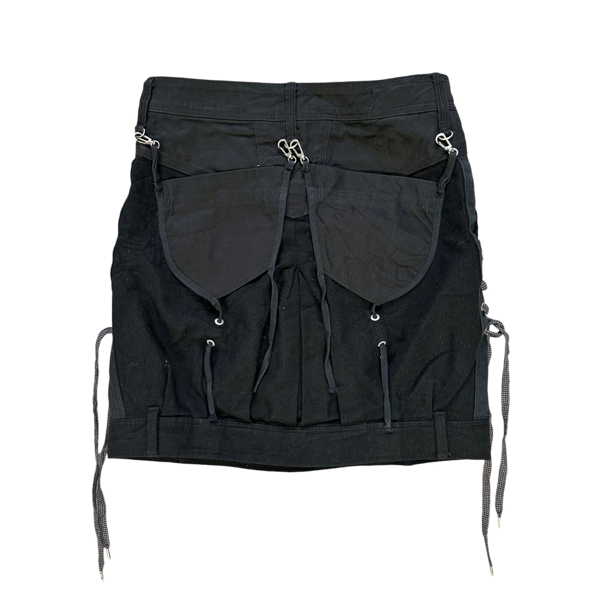Marithe + Francois Girbaud Marithe Francois Girbaud Bondage Mini Skirts #A57-1310 Size 28" / US 6 / IT 42 - 11 Thumbnail