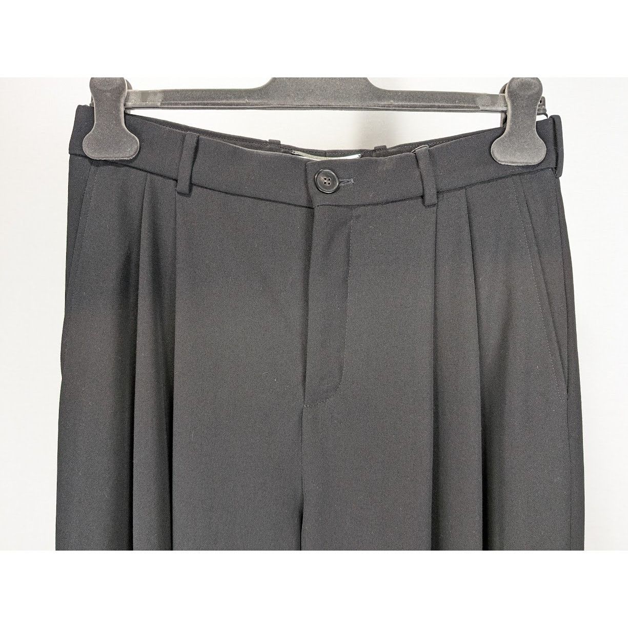 Saint Laurent Paris o1rshd1 Pants Gabardine Fluide in Noir Size US 30 / EU 46 - 9 Thumbnail