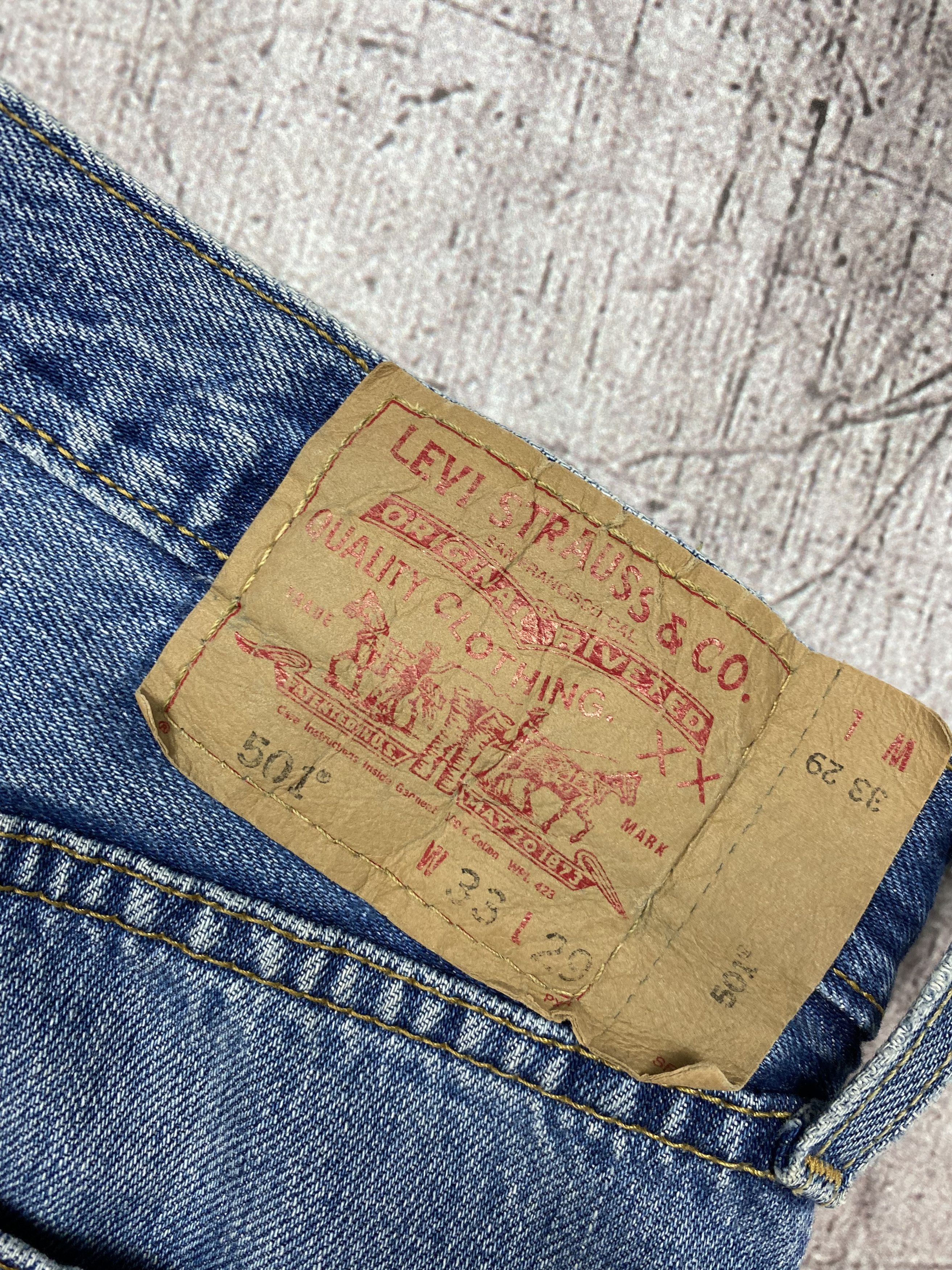 Levi's × Levi's Vintage Clothing Levi's 501 Vintage jeans denim pants Size US 33 - 3 Thumbnail