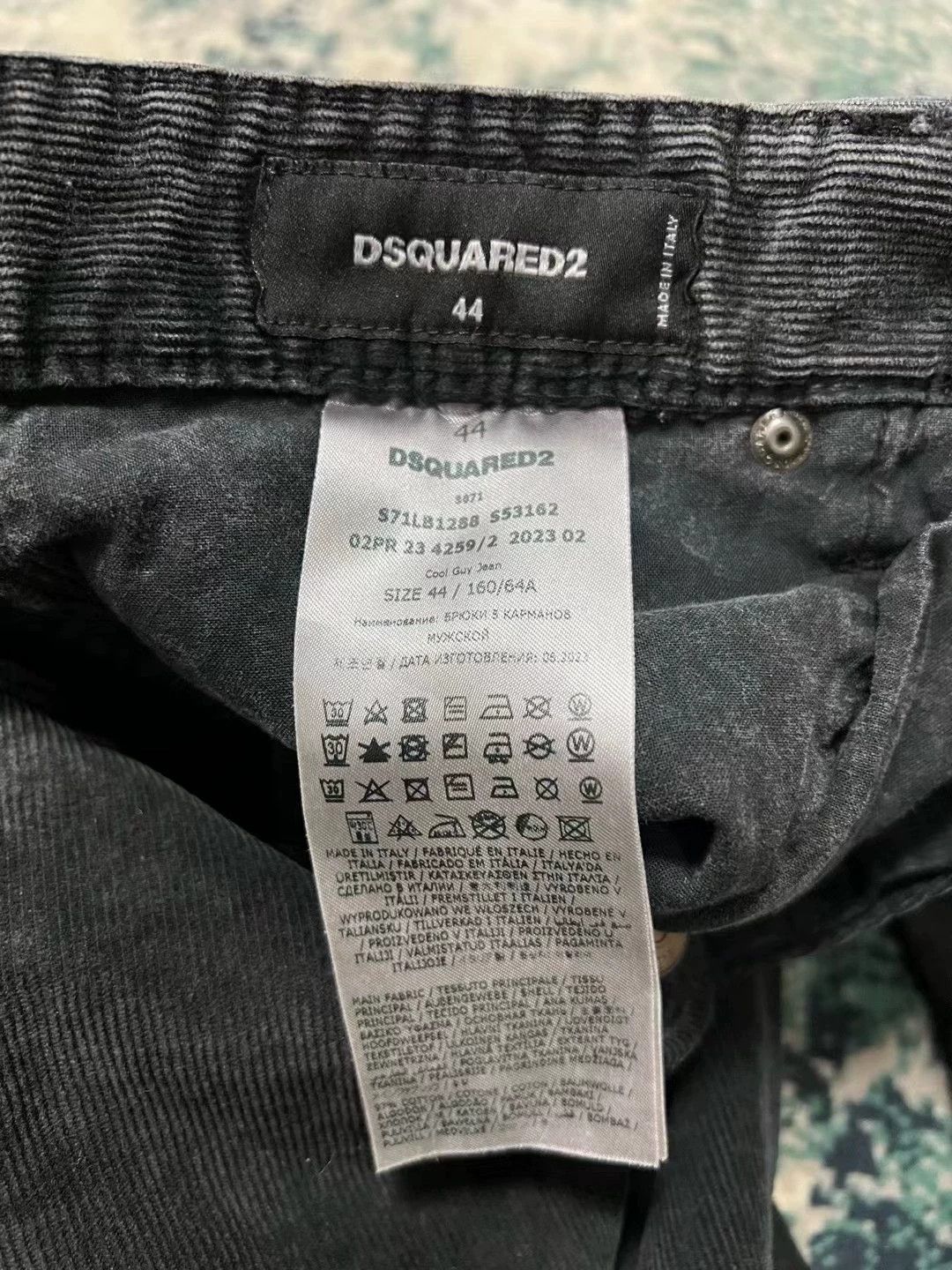 Dsquared2 Dsquared2 COOL GUY Washed Corduroy slim-straight pants 44-50 Size US 28 / EU 44 - 7 Thumbnail