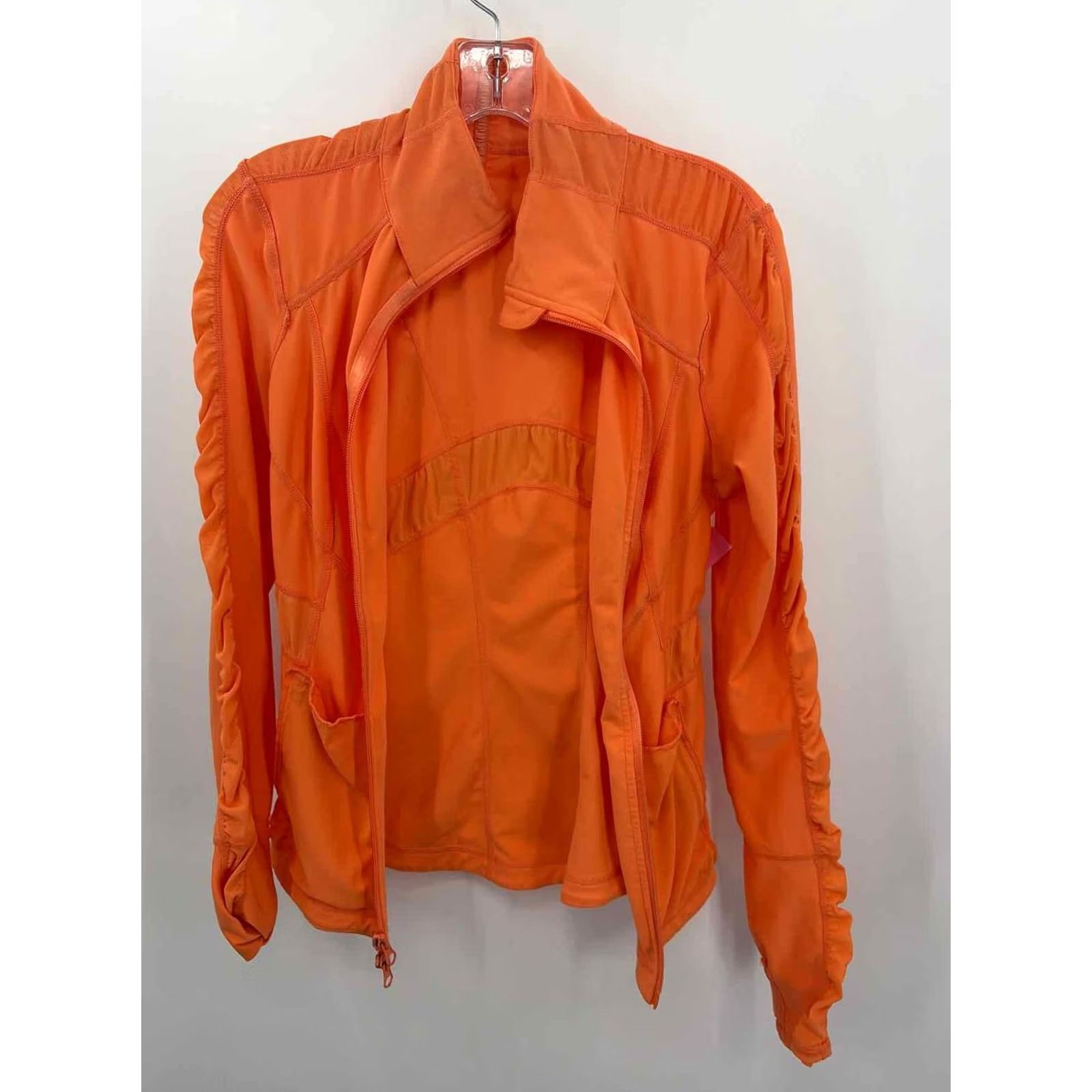 Vintage Pre-Owned Zella Orange Size Small Athletic Jacket Size S / US 4 / IT 40 - 2 Thumbnail