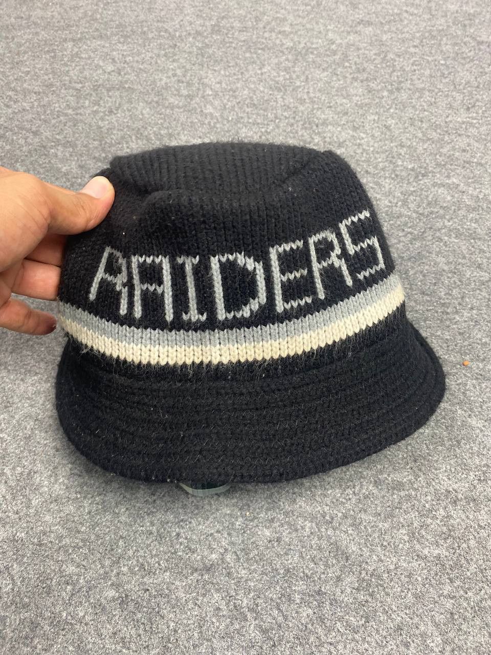 NFL × Vintage vintage oakland raiders knitted hat made in usa Size ONE SIZE - 3 Thumbnail