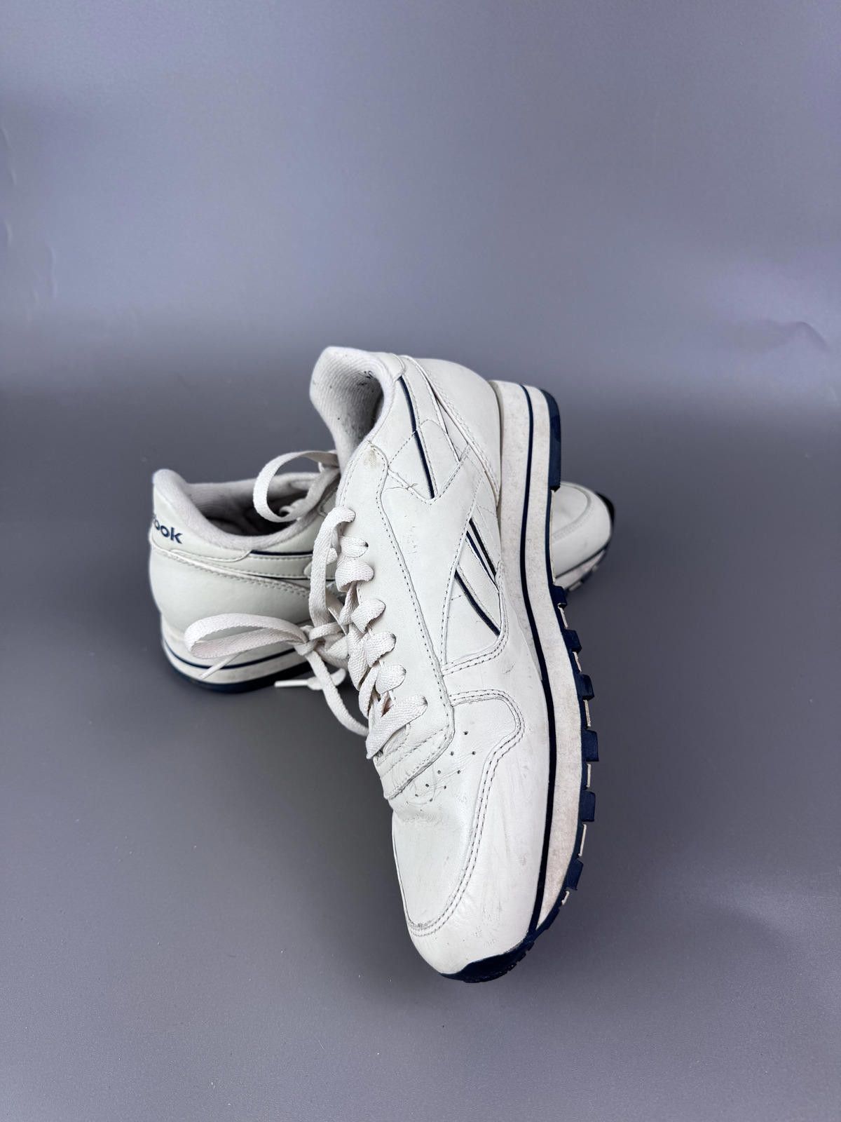 Reebok Reebok Classic White Leather Sneakers Size US 8 / EU 41 - 3 Thumbnail