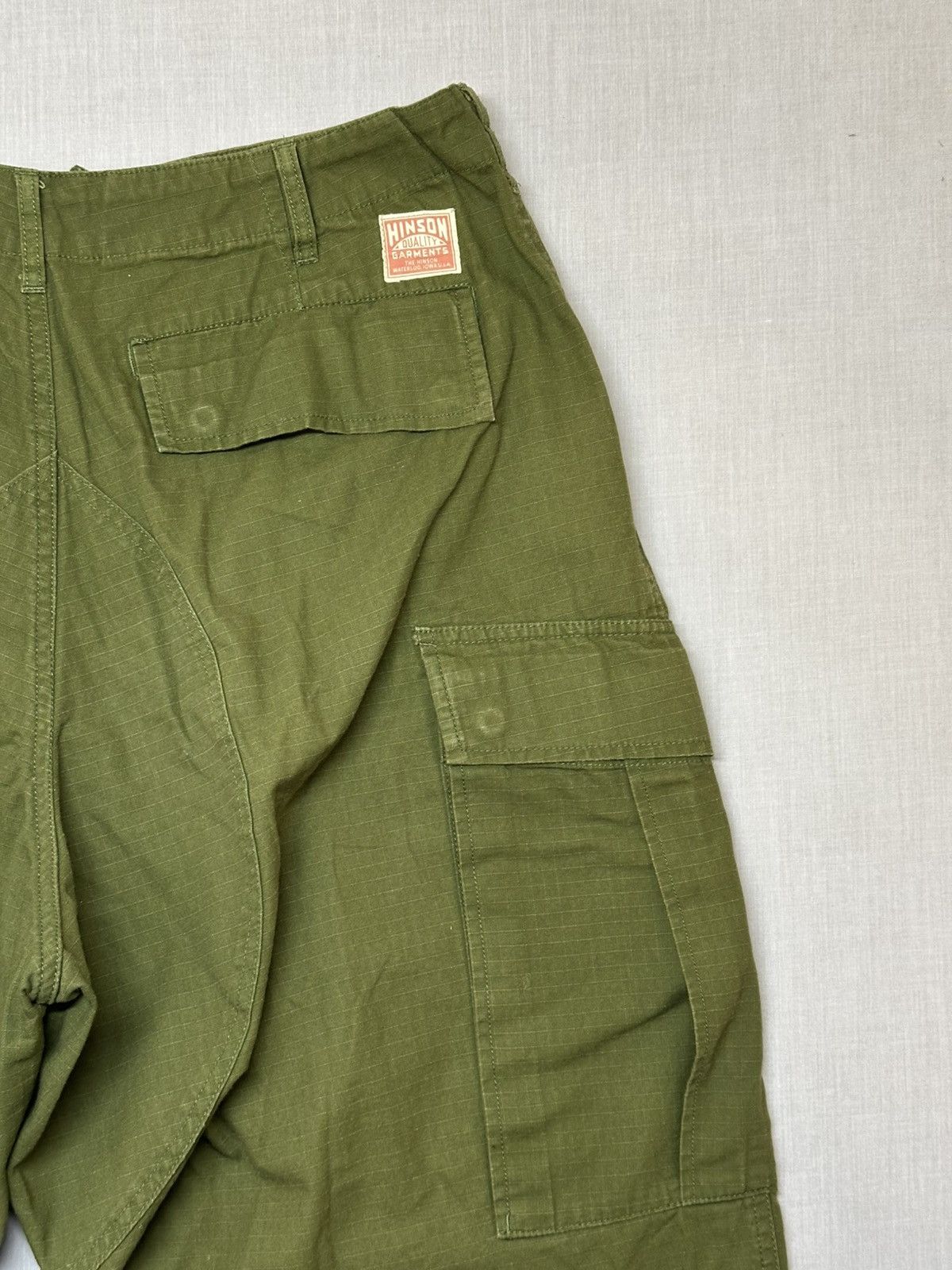 Japanese Brand Hinson Garments 50s Baggy Cargo Tactical Japan Pants. Size US 30 / EU 46 - 12 Thumbnail