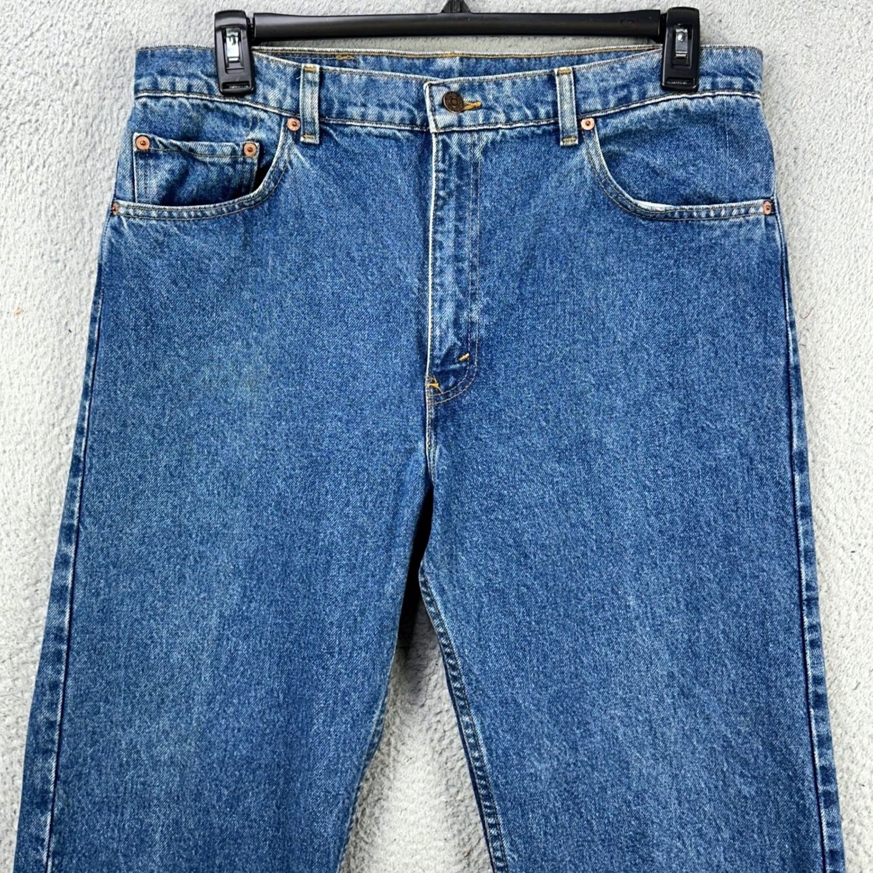 Levi's VINTAGE Levi's 505 Jeans Straight Men 36X28 Blue 5 Pocket USA Made Size US 36 / EU 52 - 3 Thumbnail