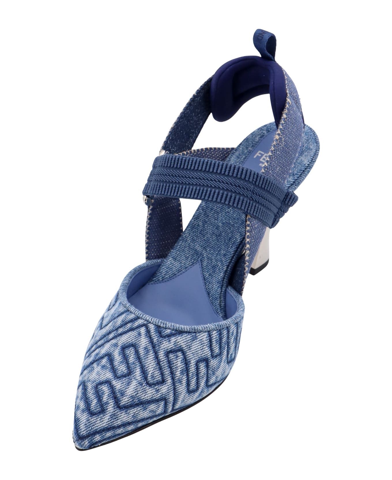 Fendi o1s1wg111225 Colibrì in Blue Size US 9 / IT 39 - 3 Thumbnail