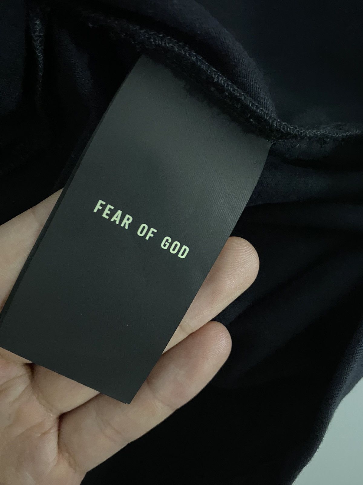 Fear of God Fear of God Eternal Collection Logo-Flocked Tee T-Shirt Size US M / EU 48-50 / 2 - 7 Thumbnail