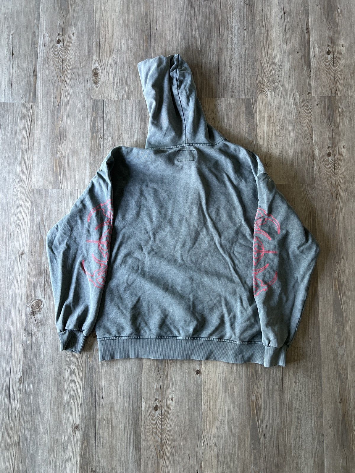 Affliction × Eternal Eternal Artwear Grunge Zip Up hoodie Size US M / EU 48-50 / 2 - 2 Thumbnail