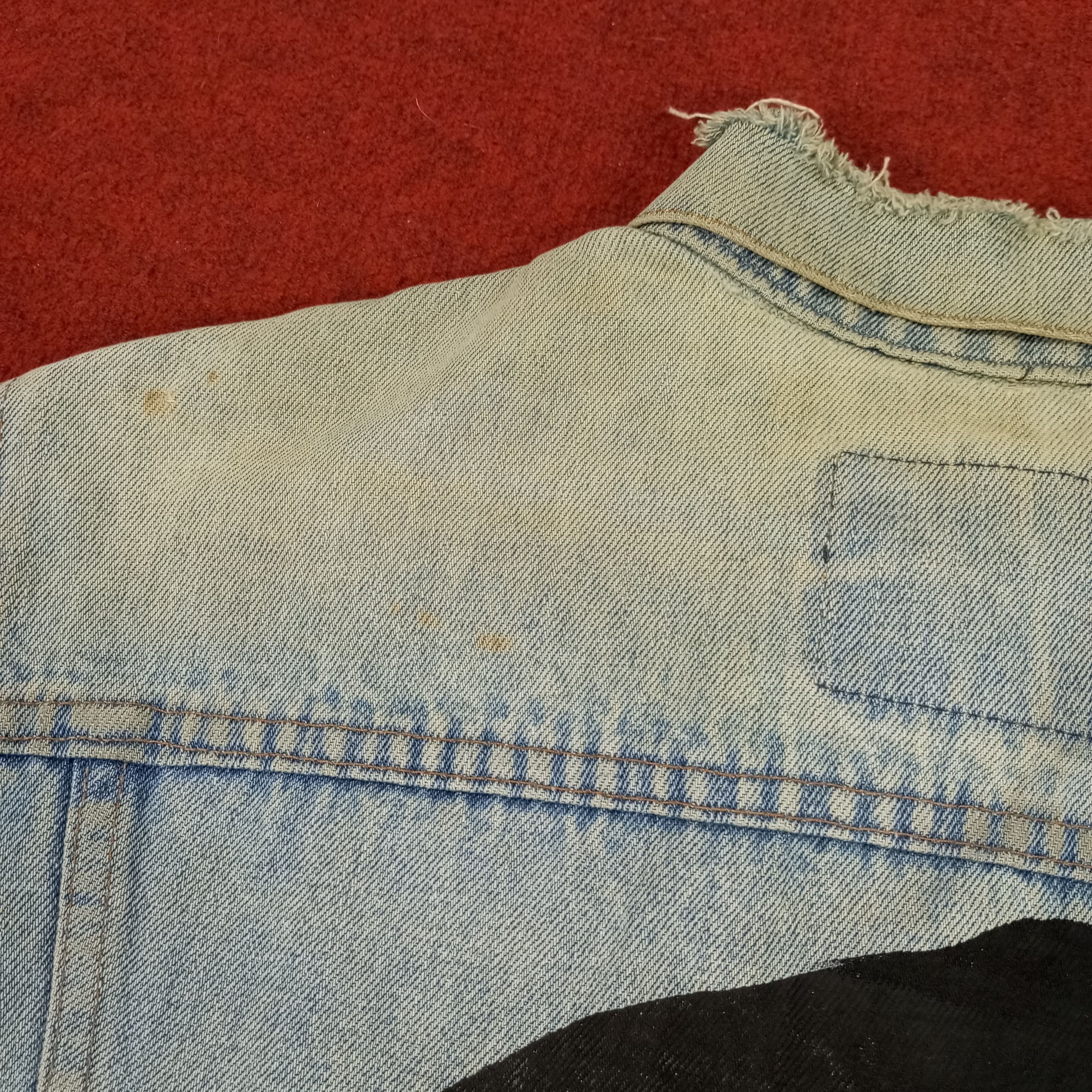Levi's × Vintage Levis X Custom Skulls Design Jacket Fashion Streetwear Style Size US S / EU 44-46 / 1 - 5 Thumbnail