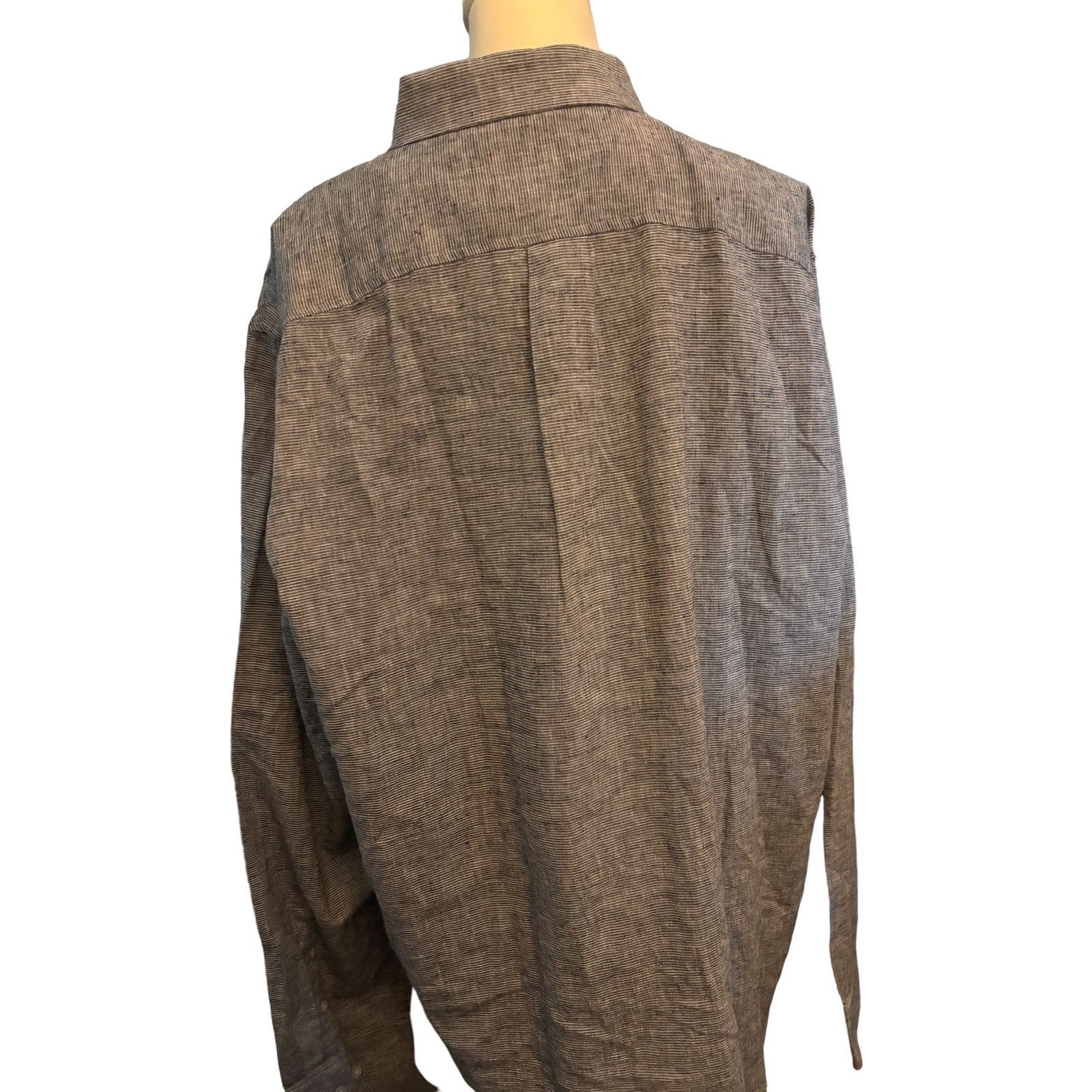 Original Penguin Penguin Men's Button Long Sleeve Dress Shirt XXL NWT Blue Size US XXL / EU 58 / 5 - 2 Thumbnail