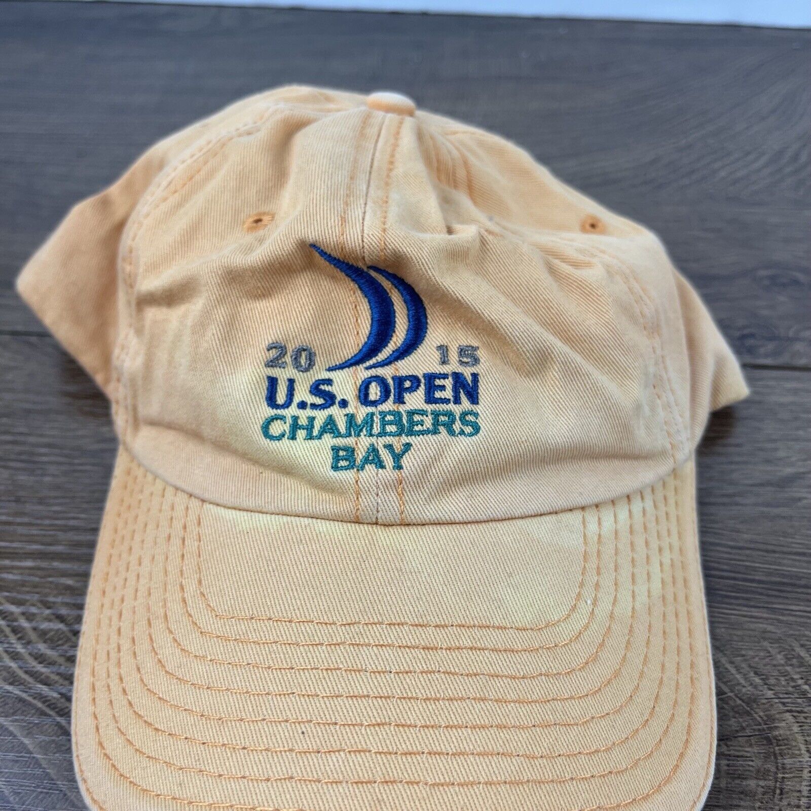 Other 2015 US Open Hat Chambers Bay Cap Orange Hat Adjustable Adul Size ONE SIZE - 7 Thumbnail
