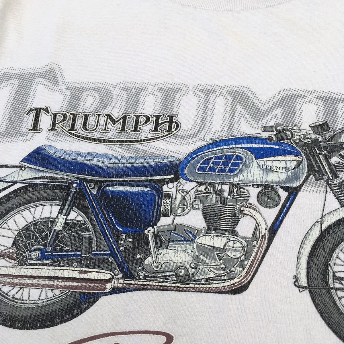 Vintage RARE ‼️ Triumph Motorcycles Size US XS / EU 42 / 0 - 5 Thumbnail