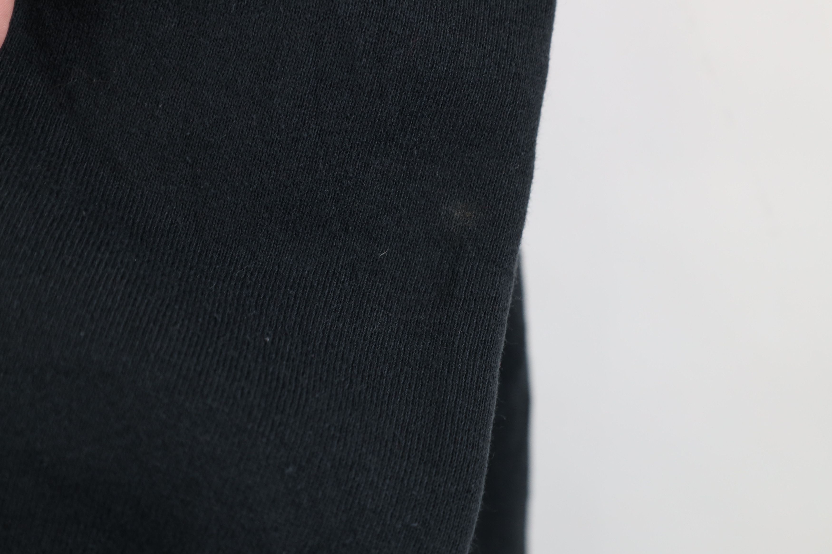Vintage Vintage 90s Streetwear Faded Blank Crewneck Sweatshirt Black Size L / US 10 / IT 46 - 4 Thumbnail