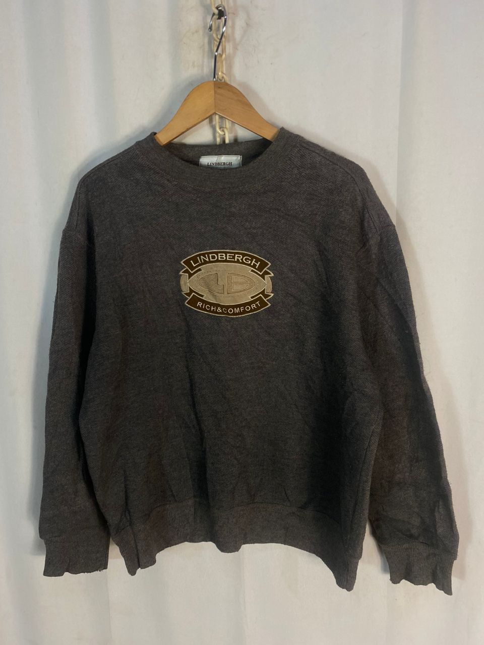 Lindbergh Vintage Lindbergh embroidered logo sweatshirt Size US M / EU 48-50 / 2 - 10 Thumbnail