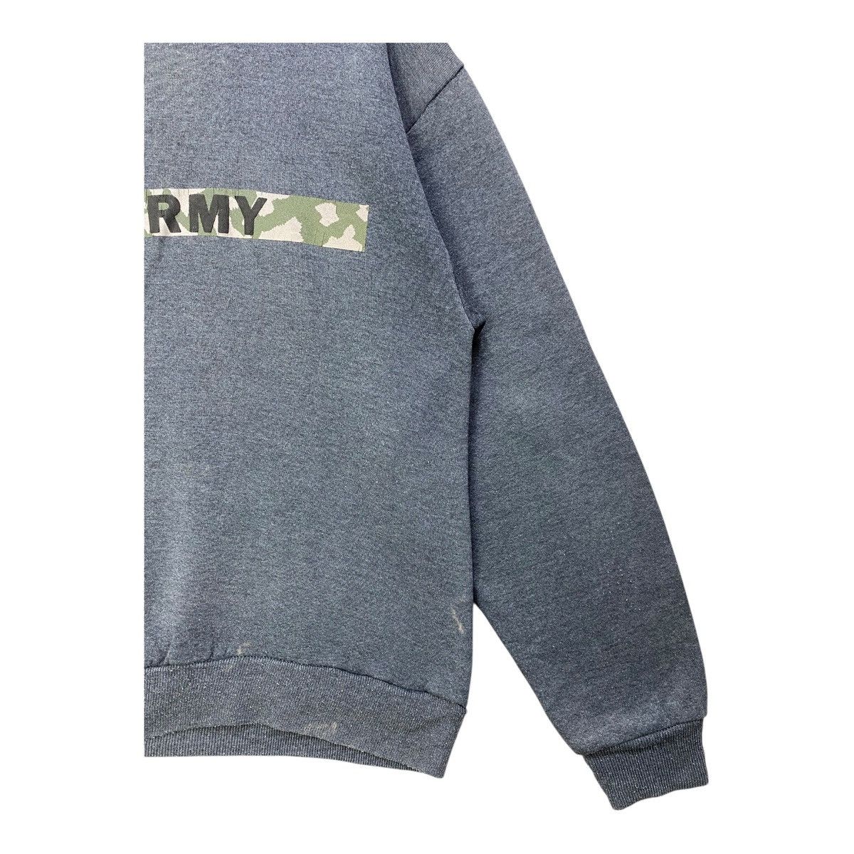 Jerzees TB Army Sweatshirt Spellout Jerzees Tag Made In USA Size M Size US M / EU 48-50 / 2 - 3 Thumbnail
