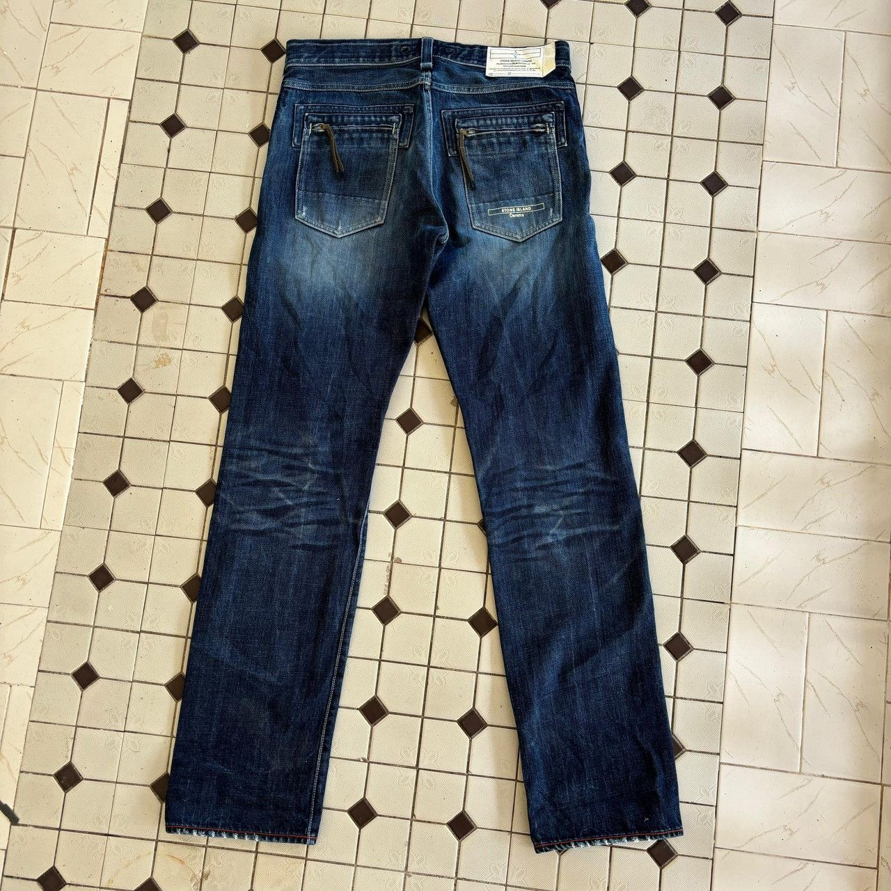 Massimo Osti Stone Island Denim Jeans Size US 32 / EU 48 - 7 Thumbnail