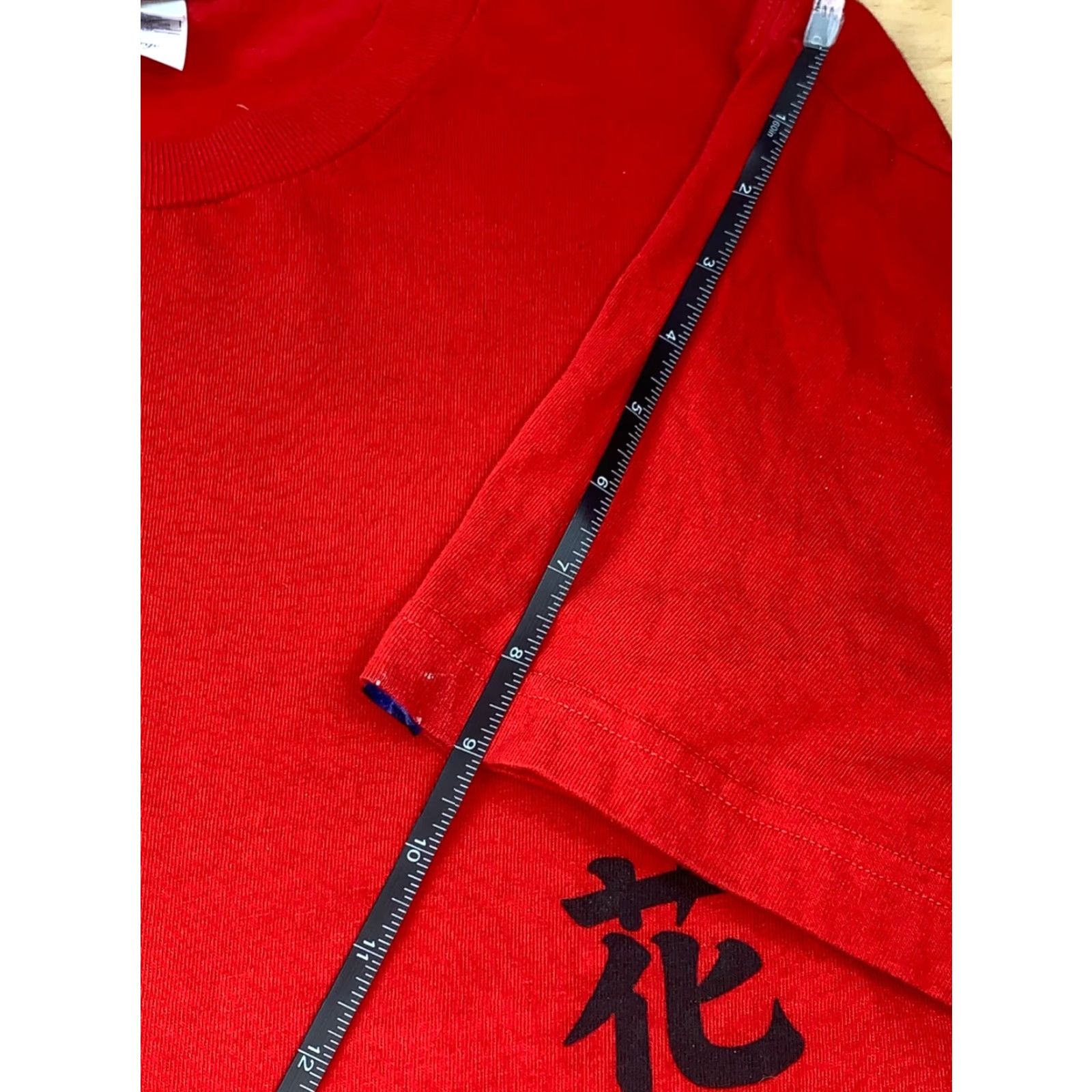 Vintage Naniwa Bs Red T Shirt Japan Casual Short Sleeve XL Buffaloes Men Crew Neck T-Shirt Art 4158 Size US XL / EU 56 / 4 - 8 Thumbnail