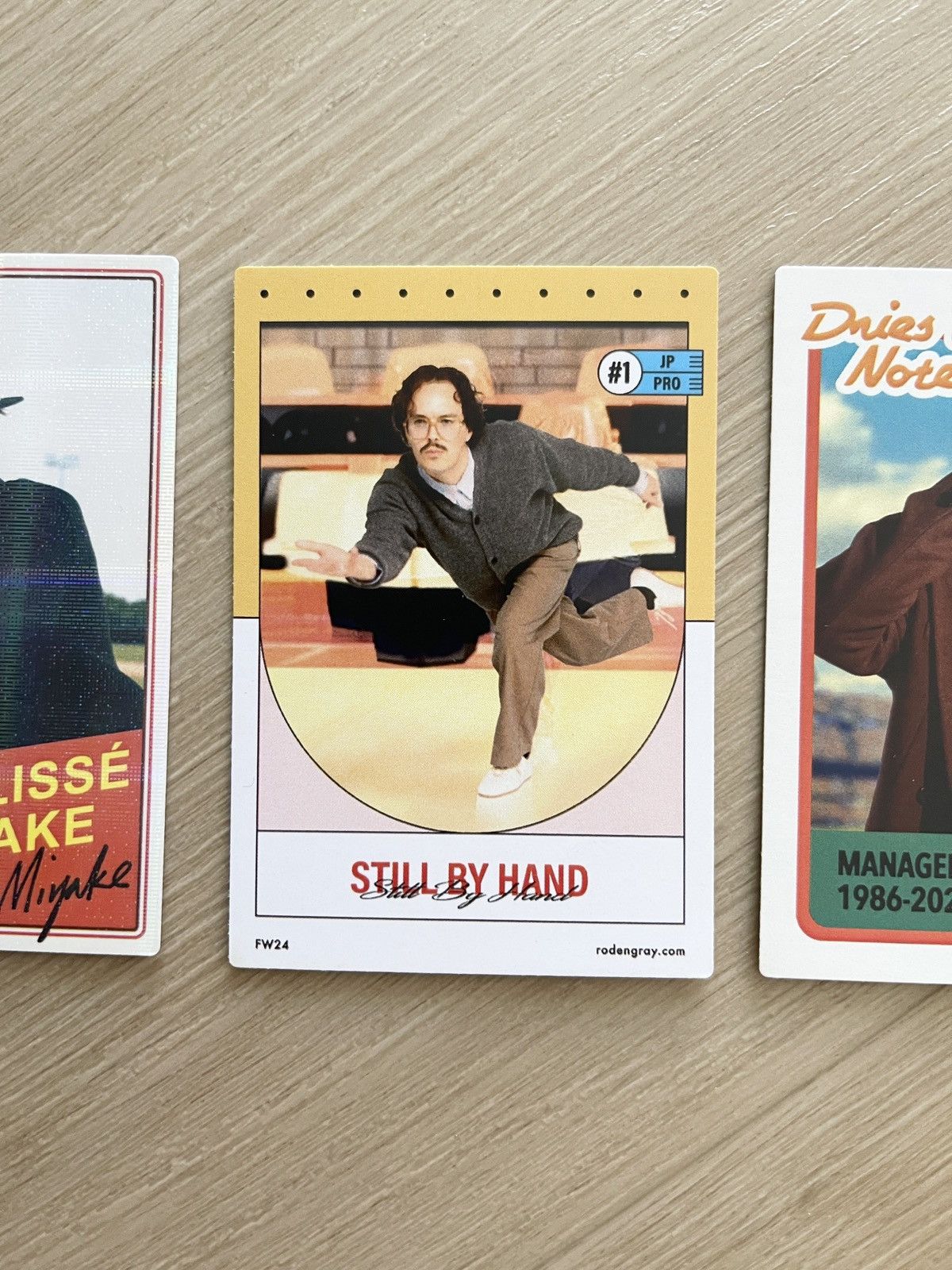 Japanese Brand STEAL! Roden Gray Fashion Designers All Stars Tracking Cards Size ONE SIZE - 3 Thumbnail