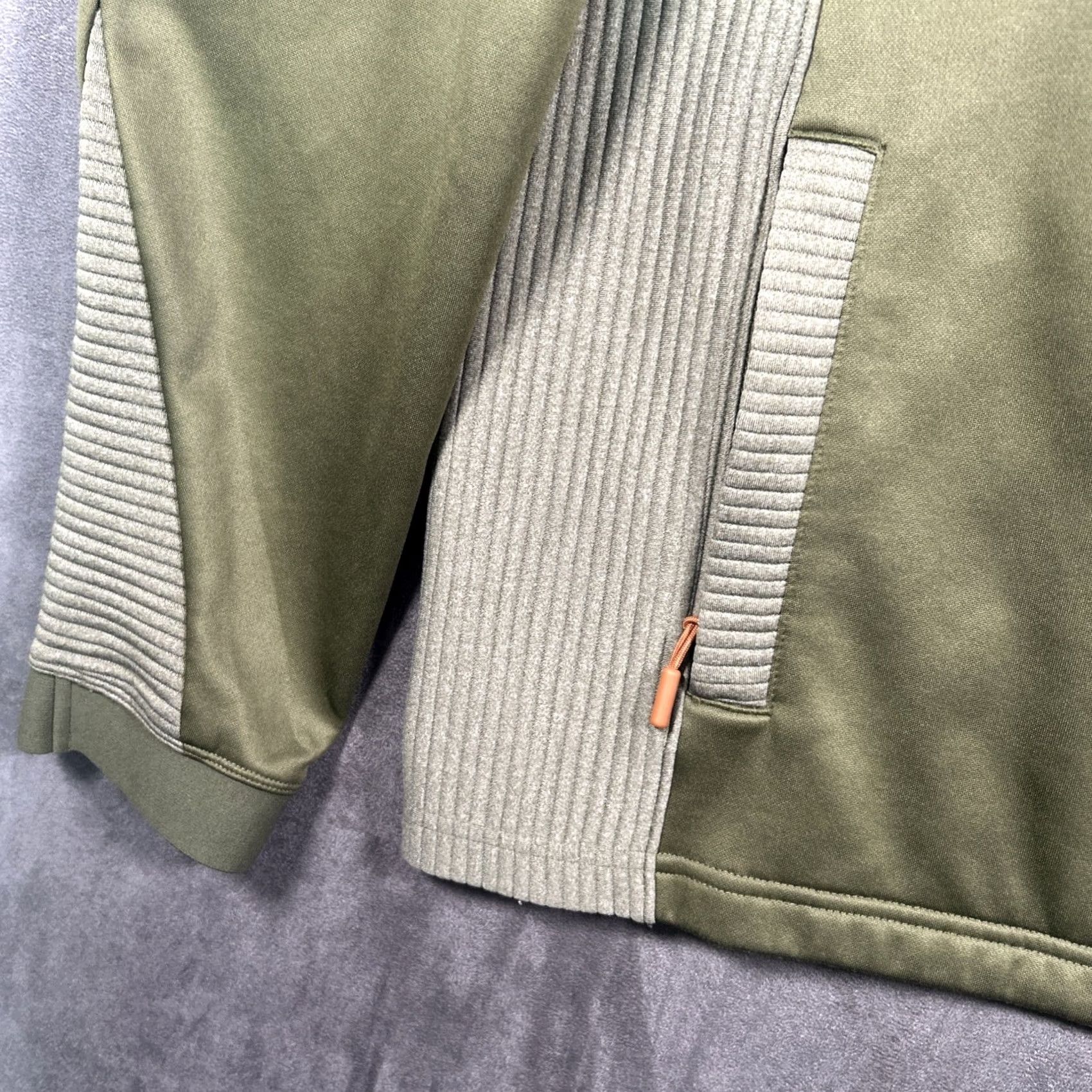 Duluth Trading Company Duluth Trading Co Performance Jacket Mens XL Green Hooded Full Zip Windbreaker USA Flag Outdoor SGDC Size US XL / EU 56 / 4 - 6 Thumbnail