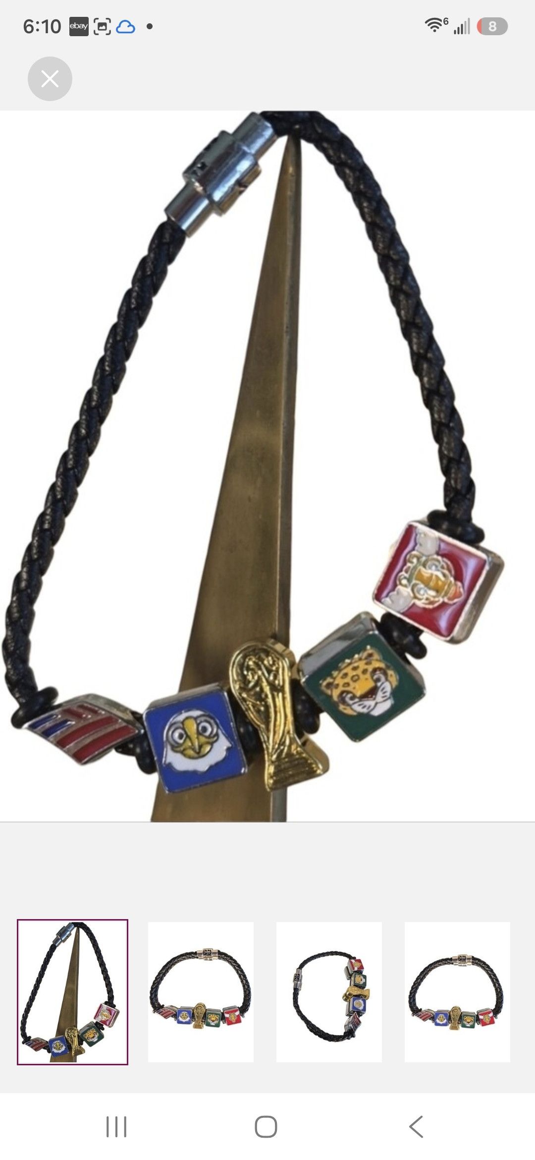 Other FIFA 2026 World Cup Americas Charm Bracelet - Multicolor