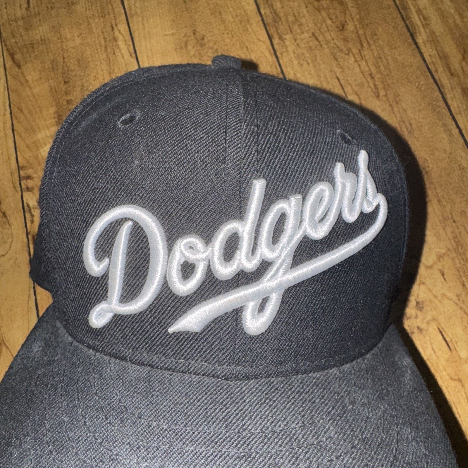 MLB × New Era Los Angeles Dodgers New Era Fitted Hat 7 1/4 Black Sellout Size ONE SIZE - 3 Thumbnail