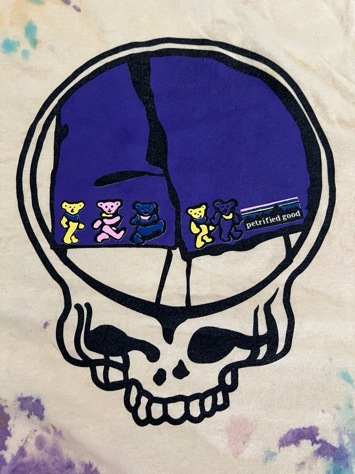 Other Petrified good Grateful Dead steal your face tie dye shirt L Size US L / EU 52-54 / 3 - 2 Thumbnail