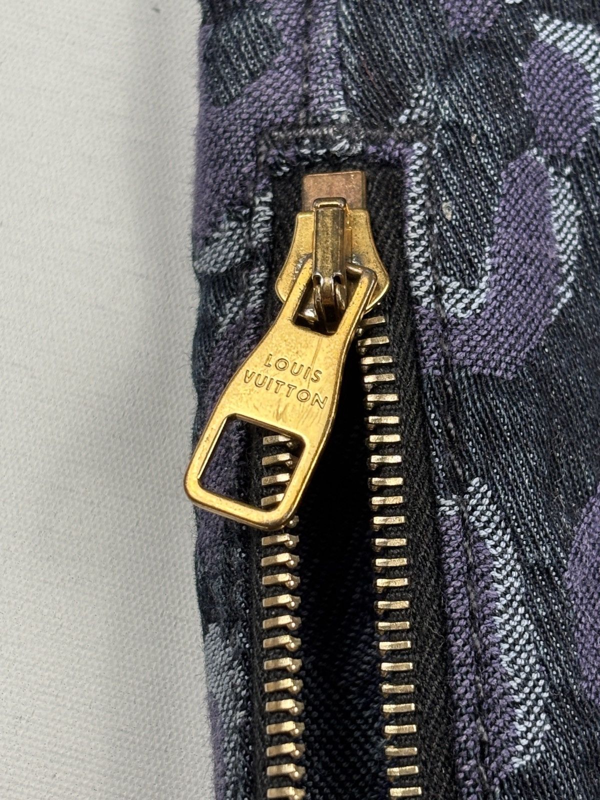 Louis Vuitton F/W 2012 Stephen Sprouse Leopard Ankle Zip Jeans Size 32" / US 10 / IT 46 - 9 Thumbnail