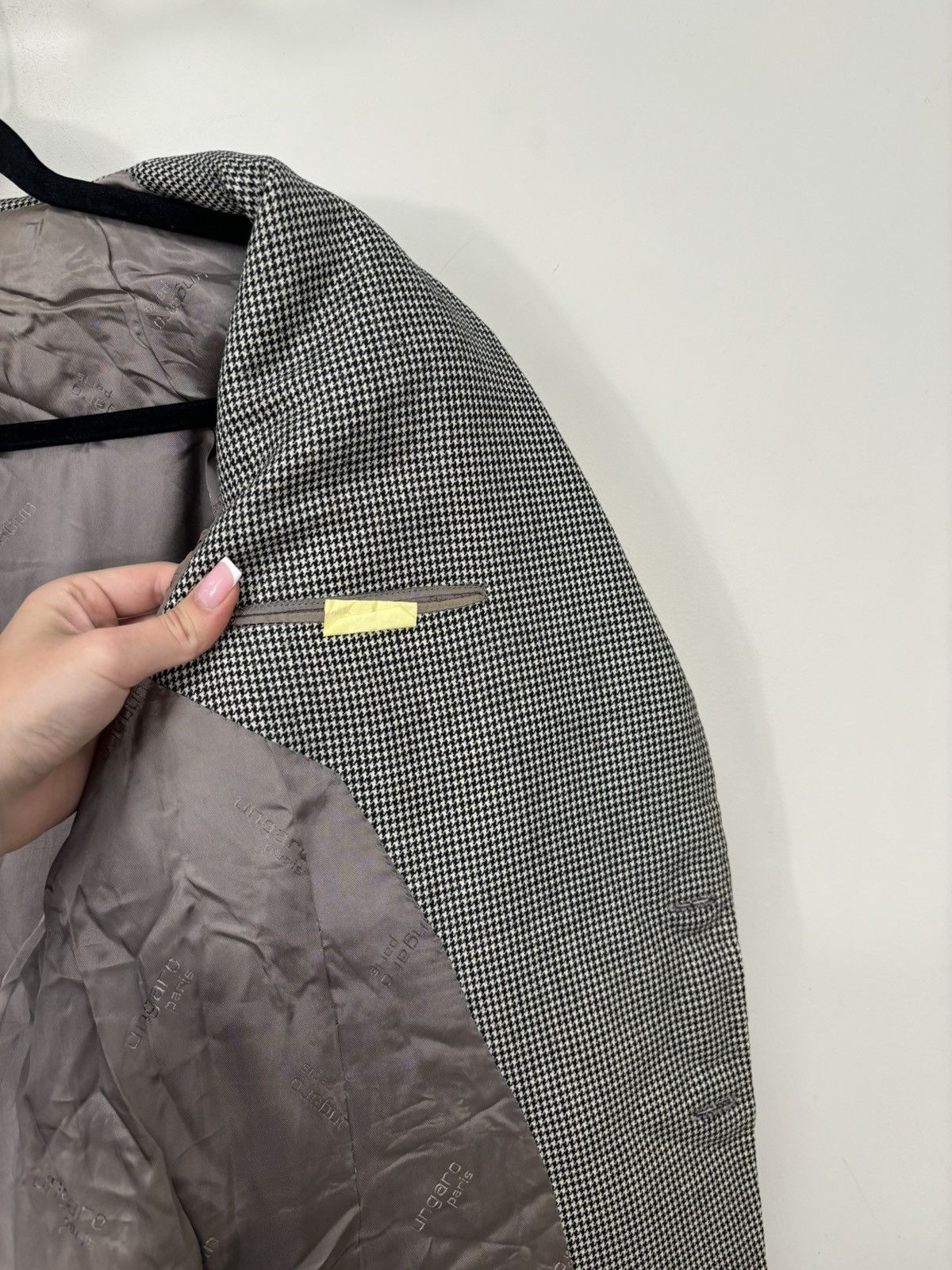 Emanuel Ungaro Vintage Ungaro Paris Ermenegildo Zegna Tessuto Blazer Jacket Size 42R - 12 Thumbnail