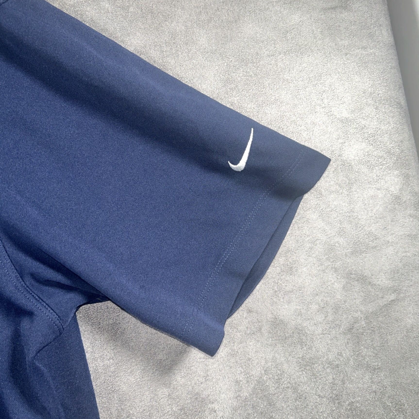 Nike Nike Golf Dri Fit Polo Shirt MLB Mens L Short Sleeve Blue Size US L / EU 52-54 / 3 - 4 Thumbnail