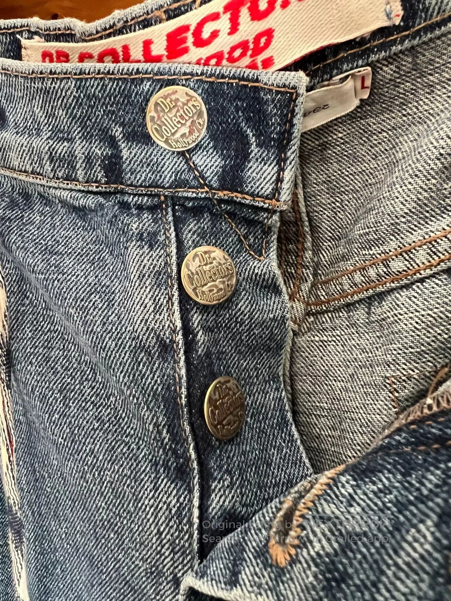 RRL Ralph Lauren handcrafted indigo dyed relaxed fit denim pants. Size US 43 - 6 Thumbnail