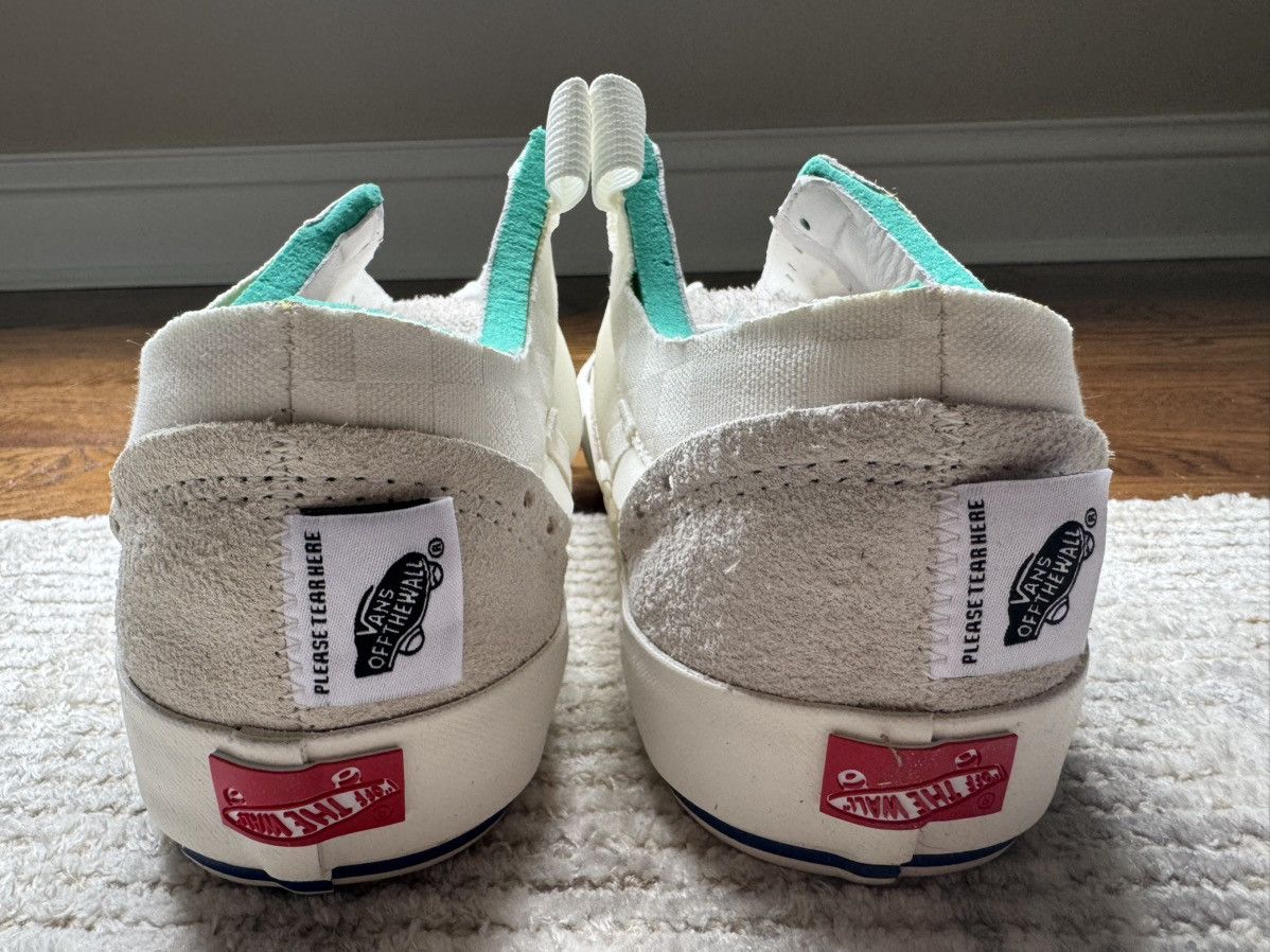 Vans 9.5 Old Skool Cap LX Deconstructed Marshmallow Off-White Size US 9.5 / EU 42-43 - 6 Thumbnail