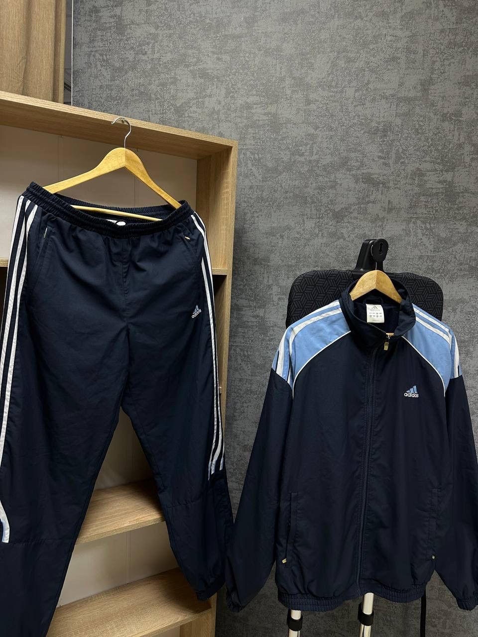 Adidas × Vintage Vintage Adidas Sporstwear Drill Tracksuit Size US M / EU 48-50 / 2 - 10 Thumbnail