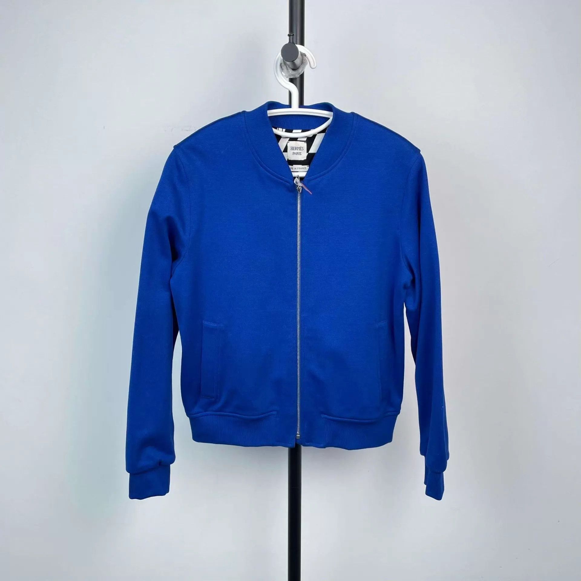 Hermes Hermès short blue jacket 36 95 New Size XS / US 0-2 / IT 36-38 - 1 Thumbnail