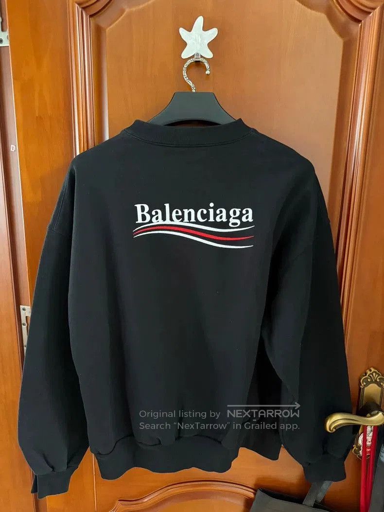 Balenciaga Balenciaga Cola Embroidery Logo Sweatshirt. Size US L / EU 52-54 / 3 - 2 Thumbnail