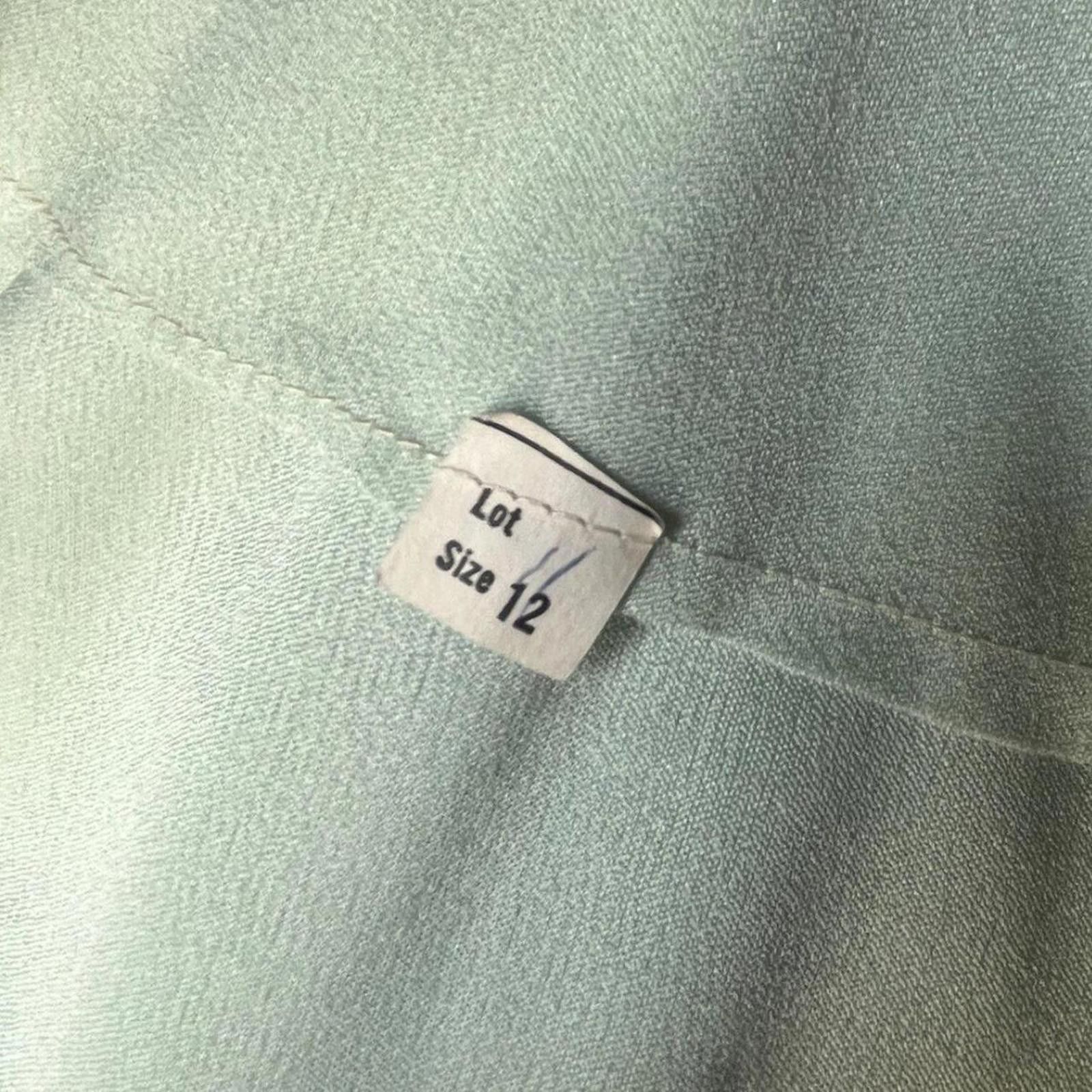 Other Mint green midi dress with tie neck #midi #tiedress Size M / US 6-8 / IT 42-44 - 3 Thumbnail