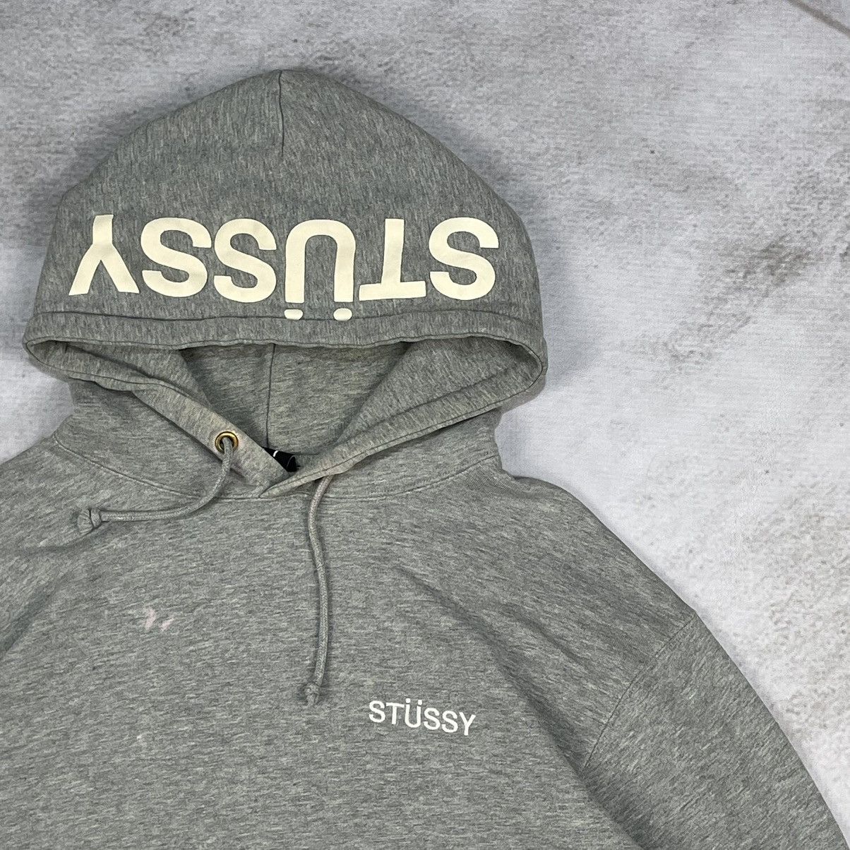Stussy Stussy Grey Hoodie Size US XL / EU 56 / 4 - 2 Thumbnail