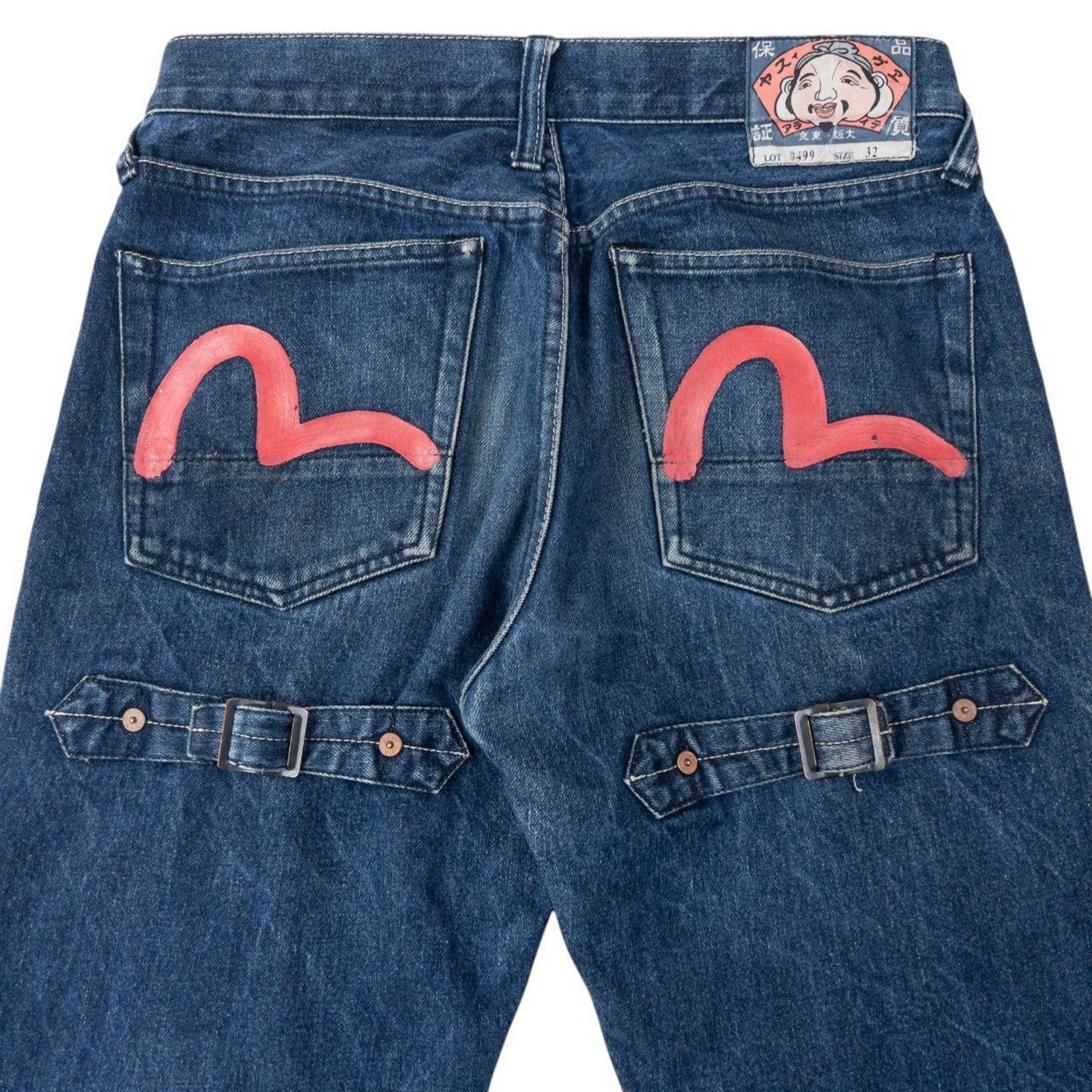 Evisu Vintage 2000s Evisu Double Gull Denim Jeans Size W30 Size US 30 / EU 46 - 3 Thumbnail
