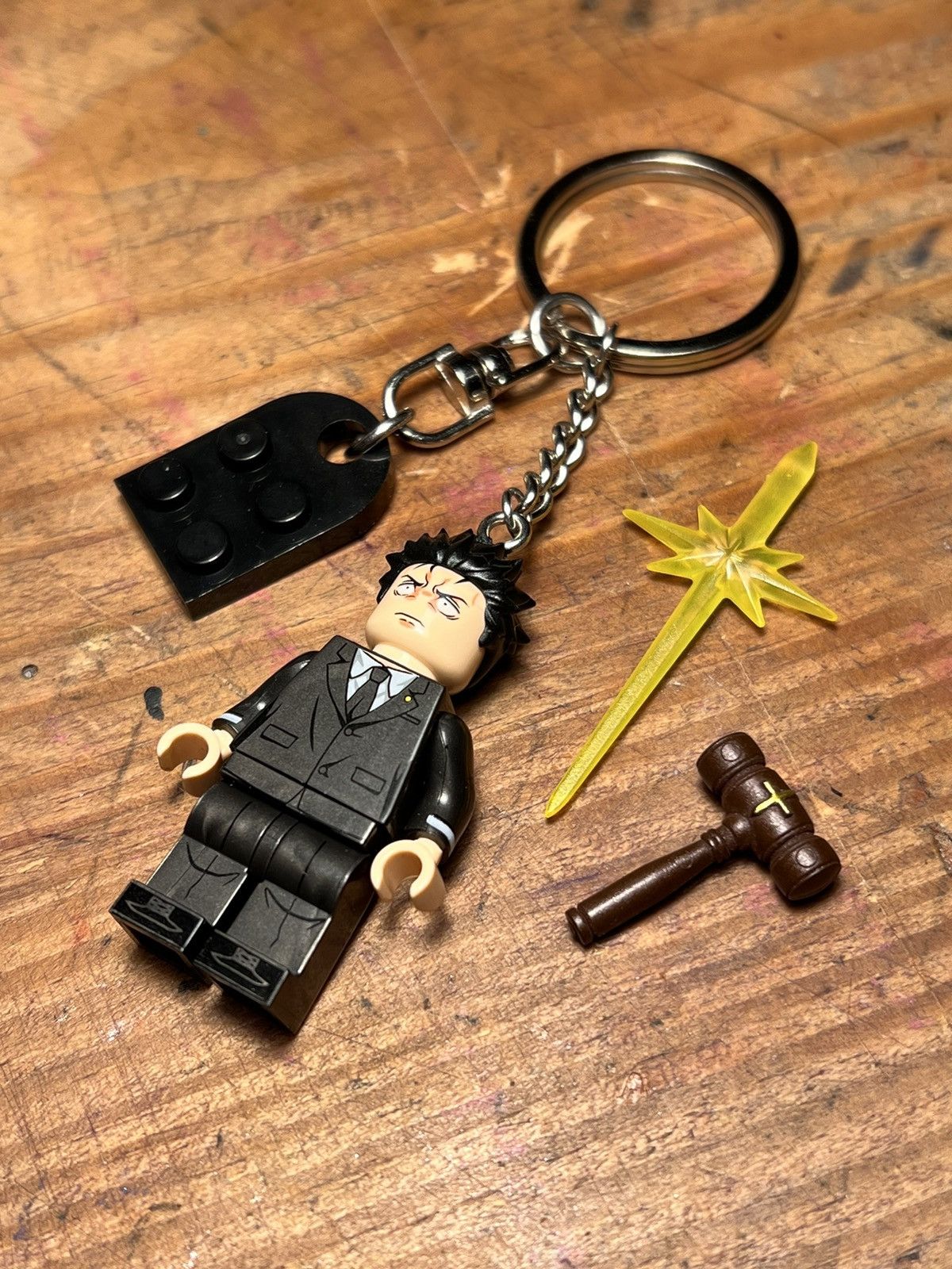 Anime Yuhu Hirono Jujutsu Kaisen anime minifigure keychain keyring Size ONE SIZE - 8 Thumbnail