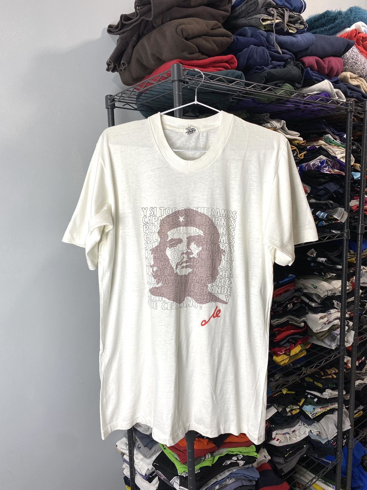 💥Rare! 80’s Che Guevara Archive T Shirt Cuba Revolution