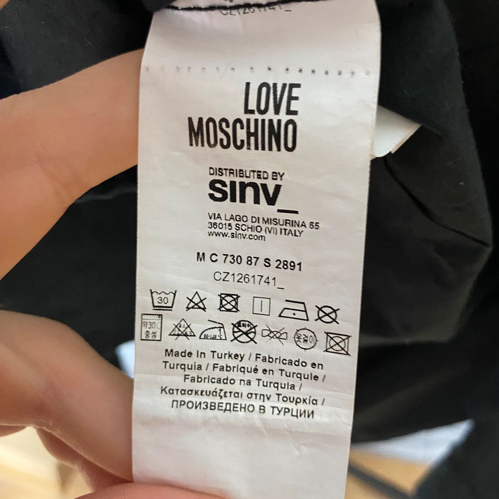 Designer × Love Moschino Love Moschino pocket lognsleeve shirt spellout Size M / US 6-8 / IT 42-44 - 9 Thumbnail