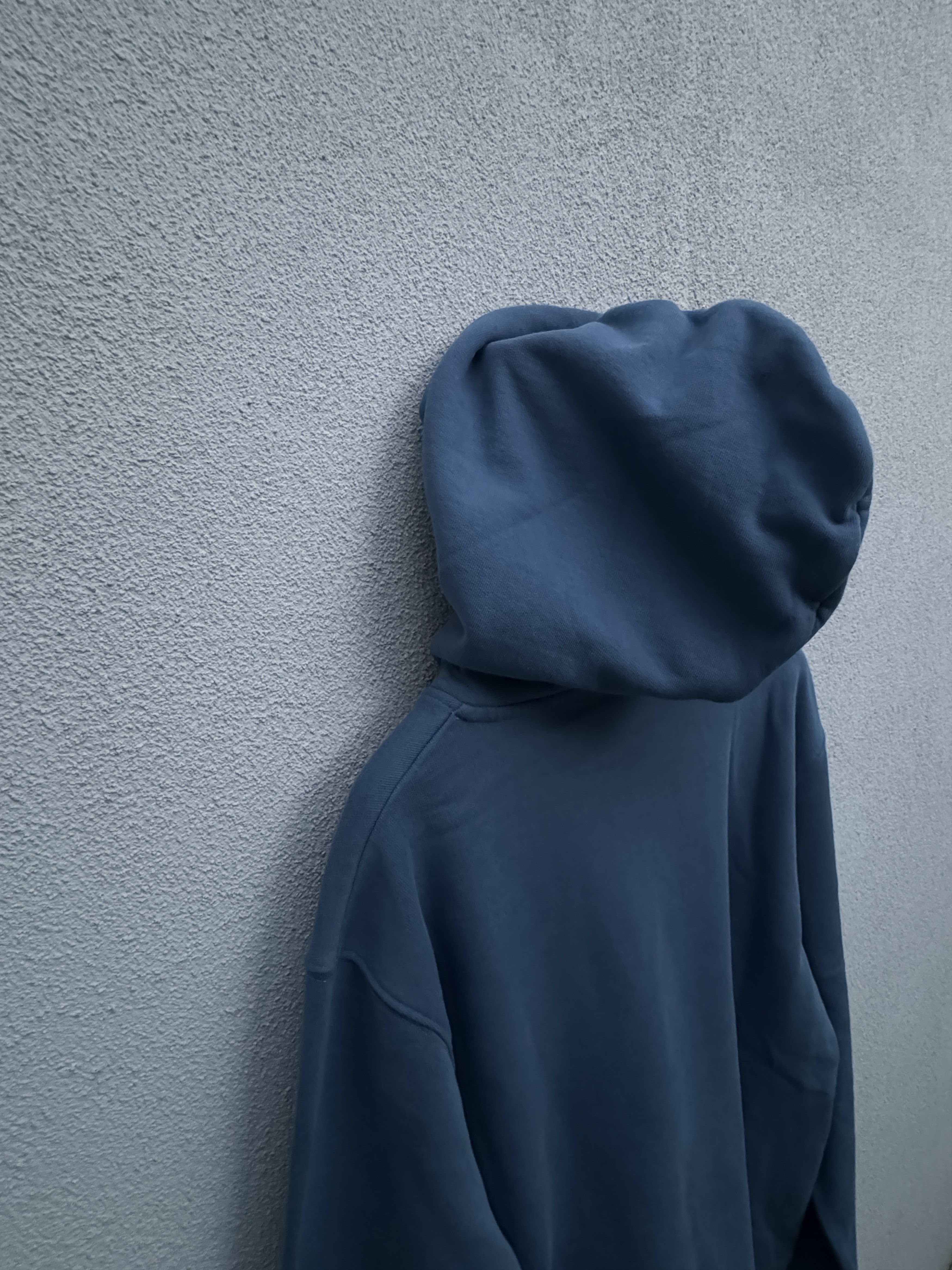 Sandro Sandro Paris Blue Cotton Glossy Flower Appliqué Hoodie M Size US M / EU 48-50 / 2 - 8 Thumbnail